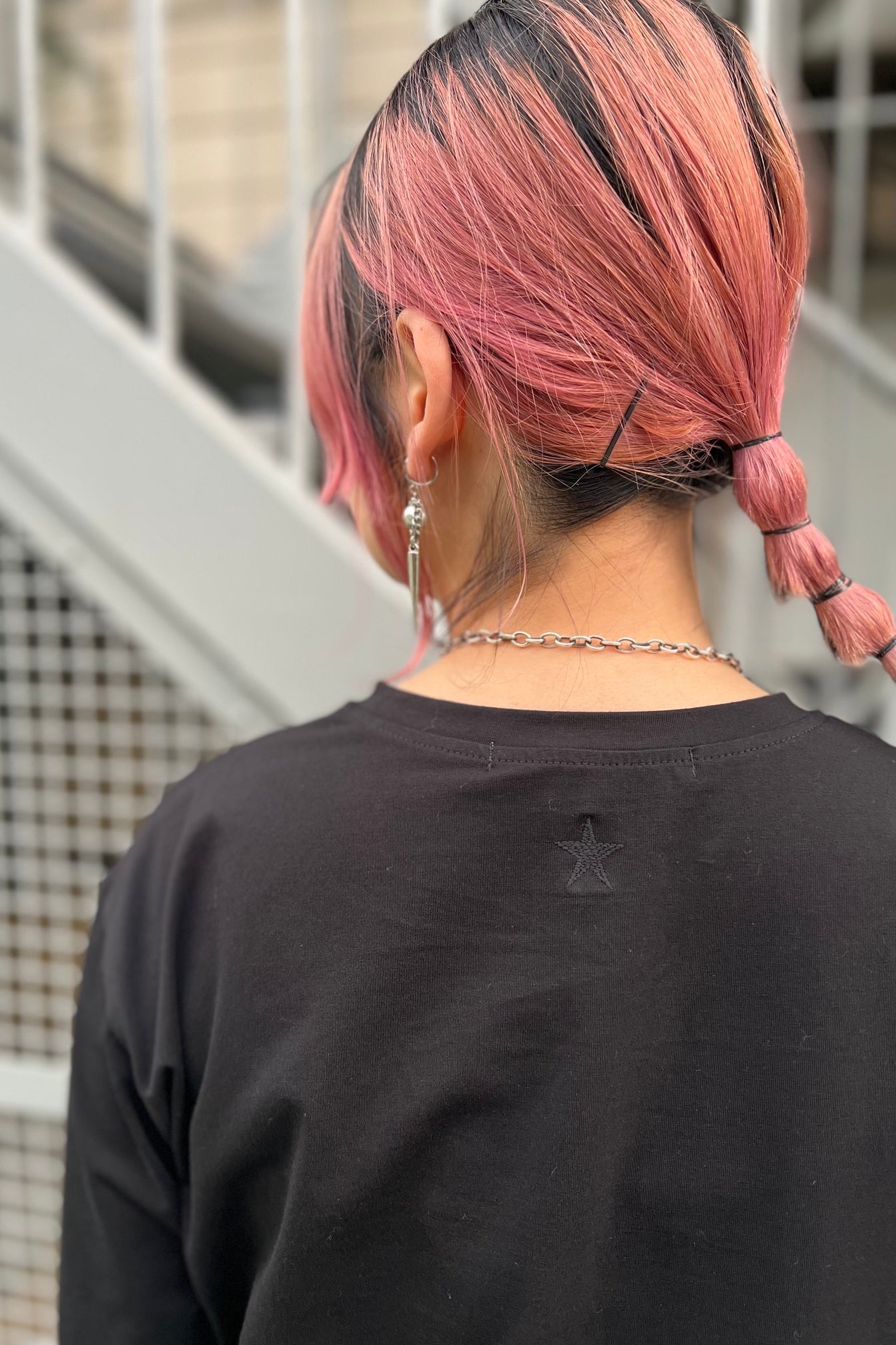 スターエンブロイダリーロンTee