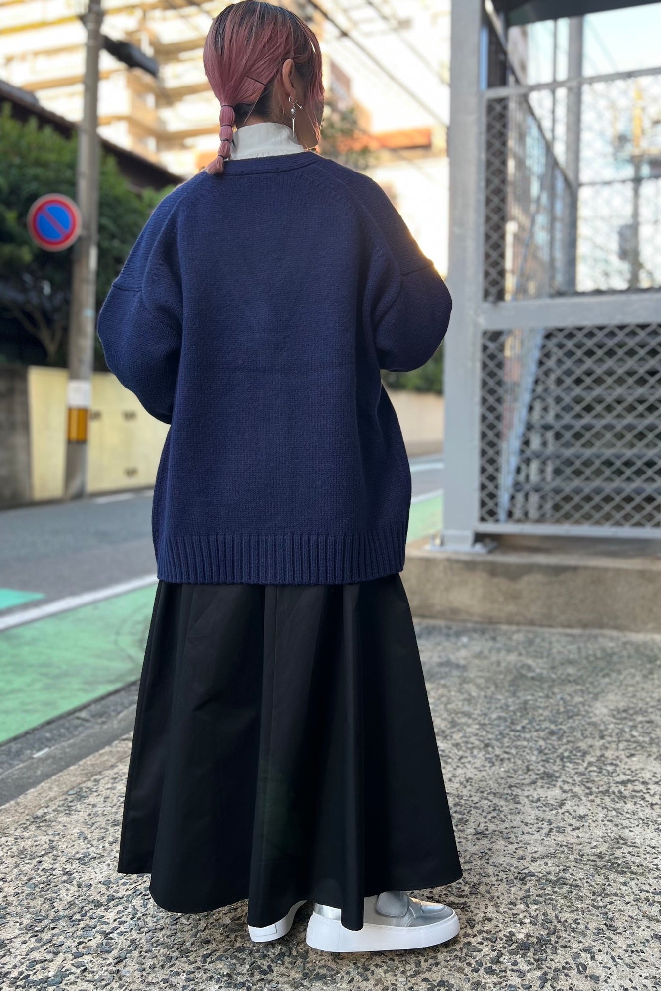 ハンドステッチニットカーディガン