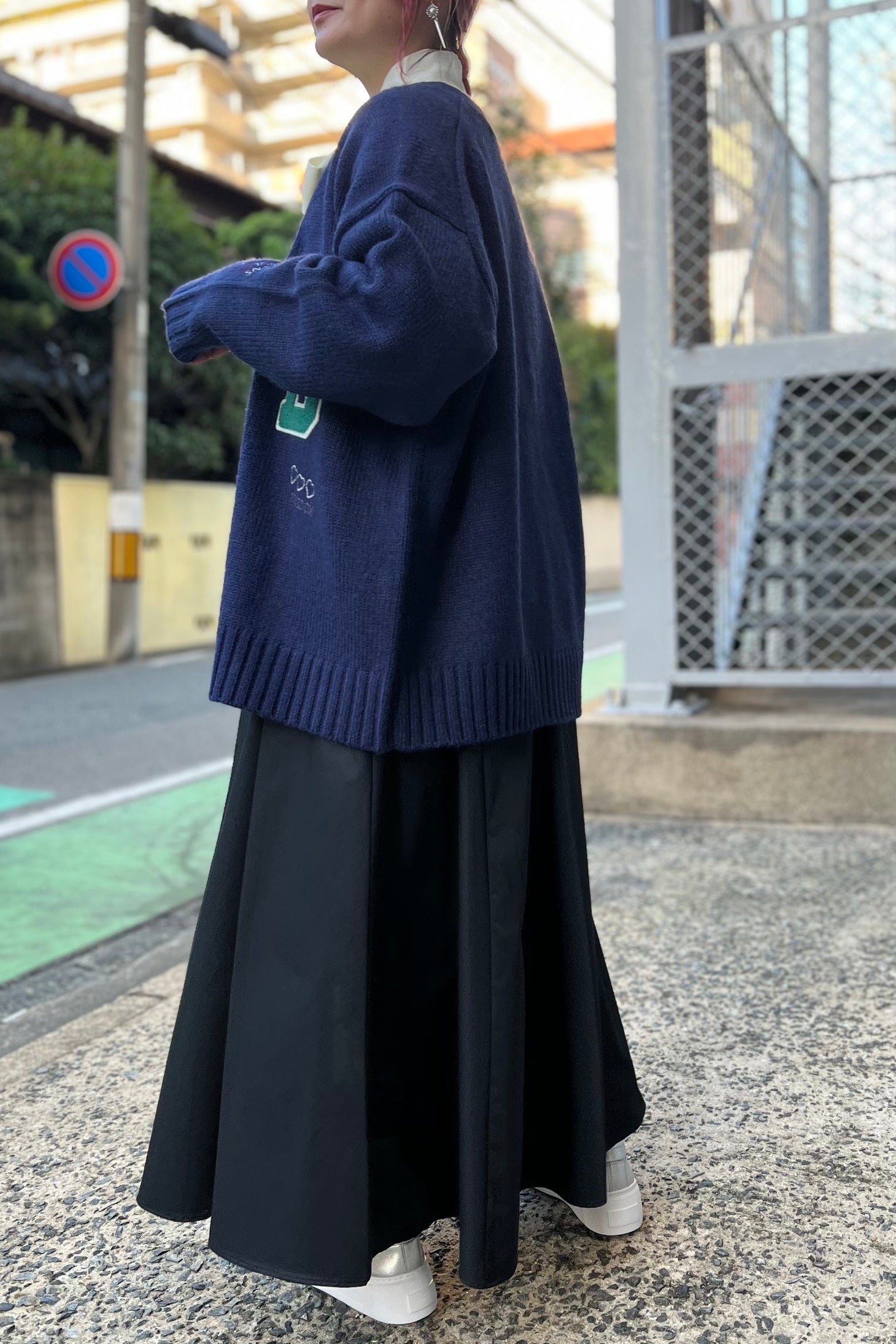 ハンドステッチニットカーディガン