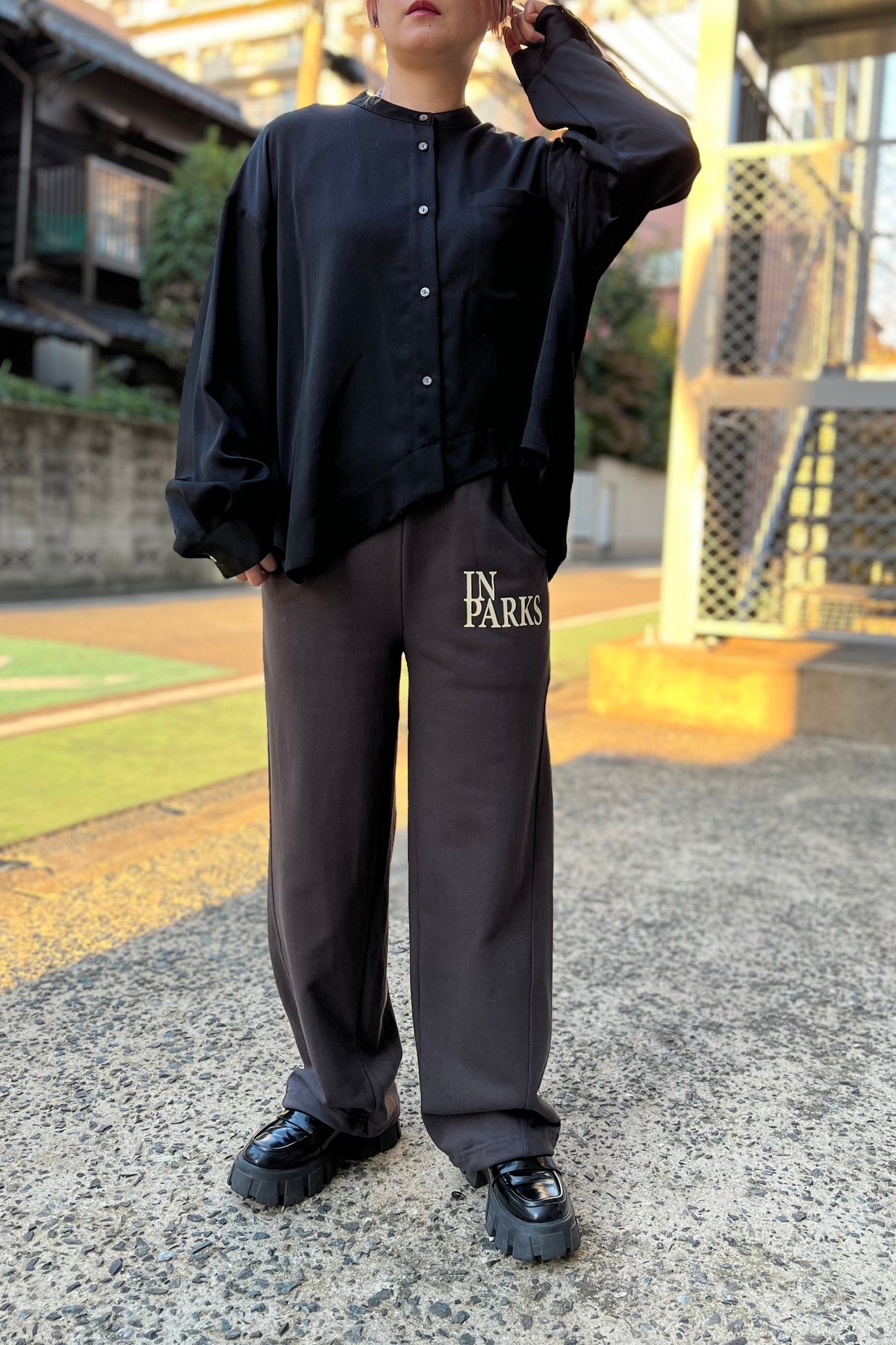 CHIGNON (シニヨン) イレヘムショートシャツ 1235-253kk