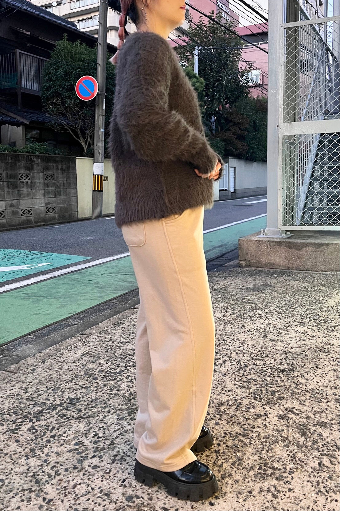 CHIGNON (シニヨン) 裏毛スウェットロゴ2wayパンツ 3235-360ko レディース y2k