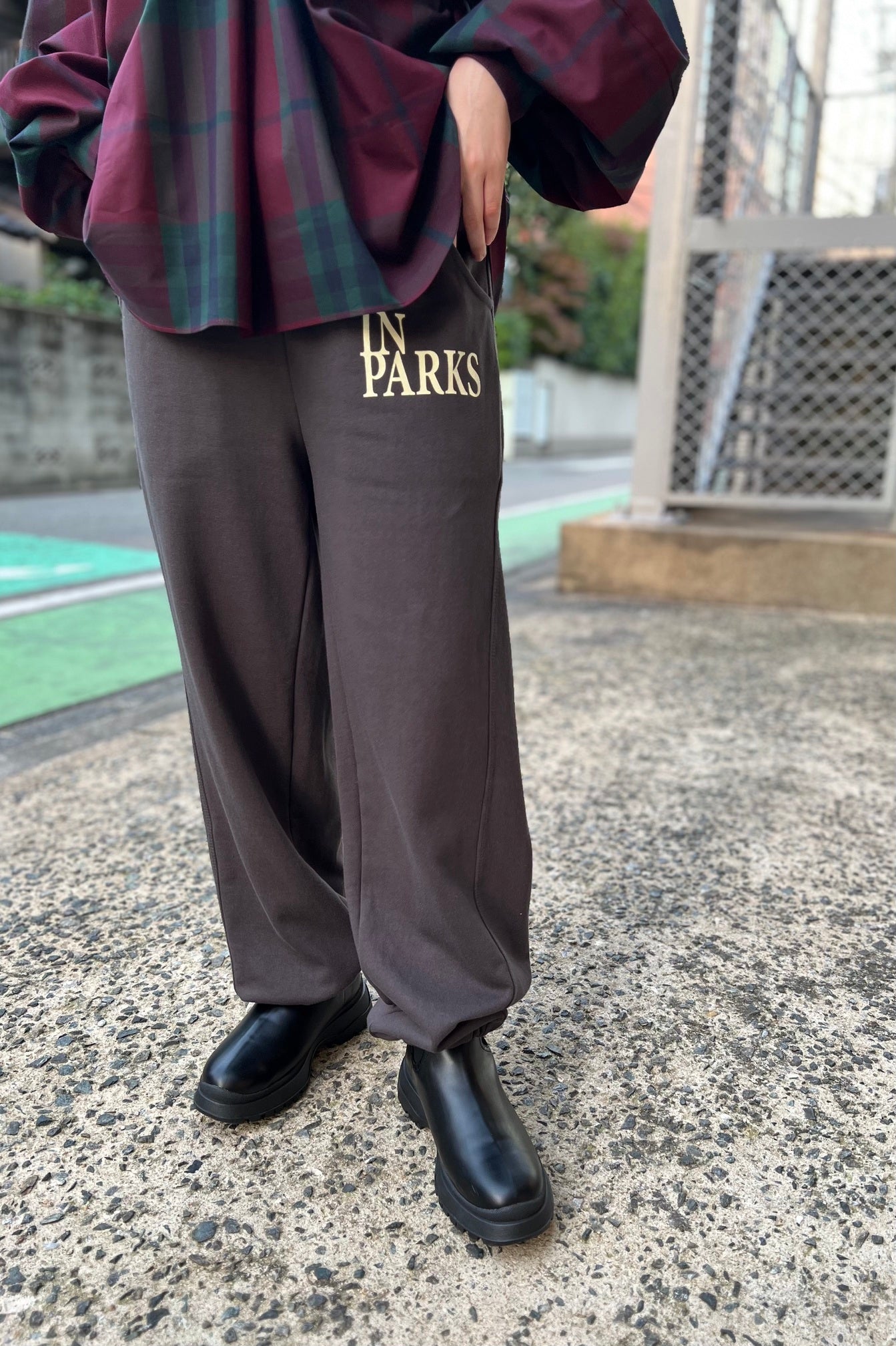 スウェットロゴ2wayパンツ