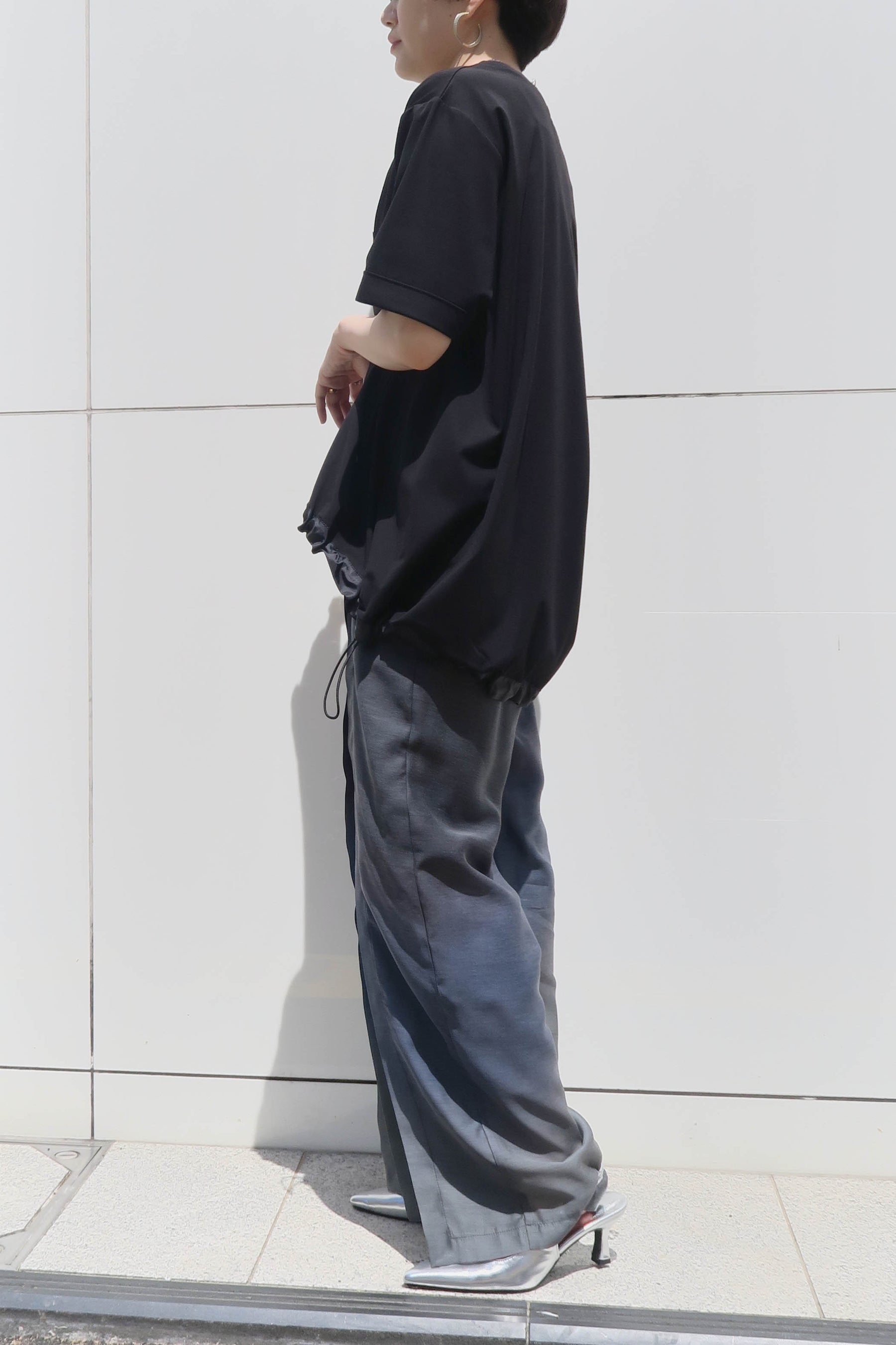 33℃ (サーティスリー) ドライカノコ パッチ カットソー Tシャツ/モード/レディース/トレンド