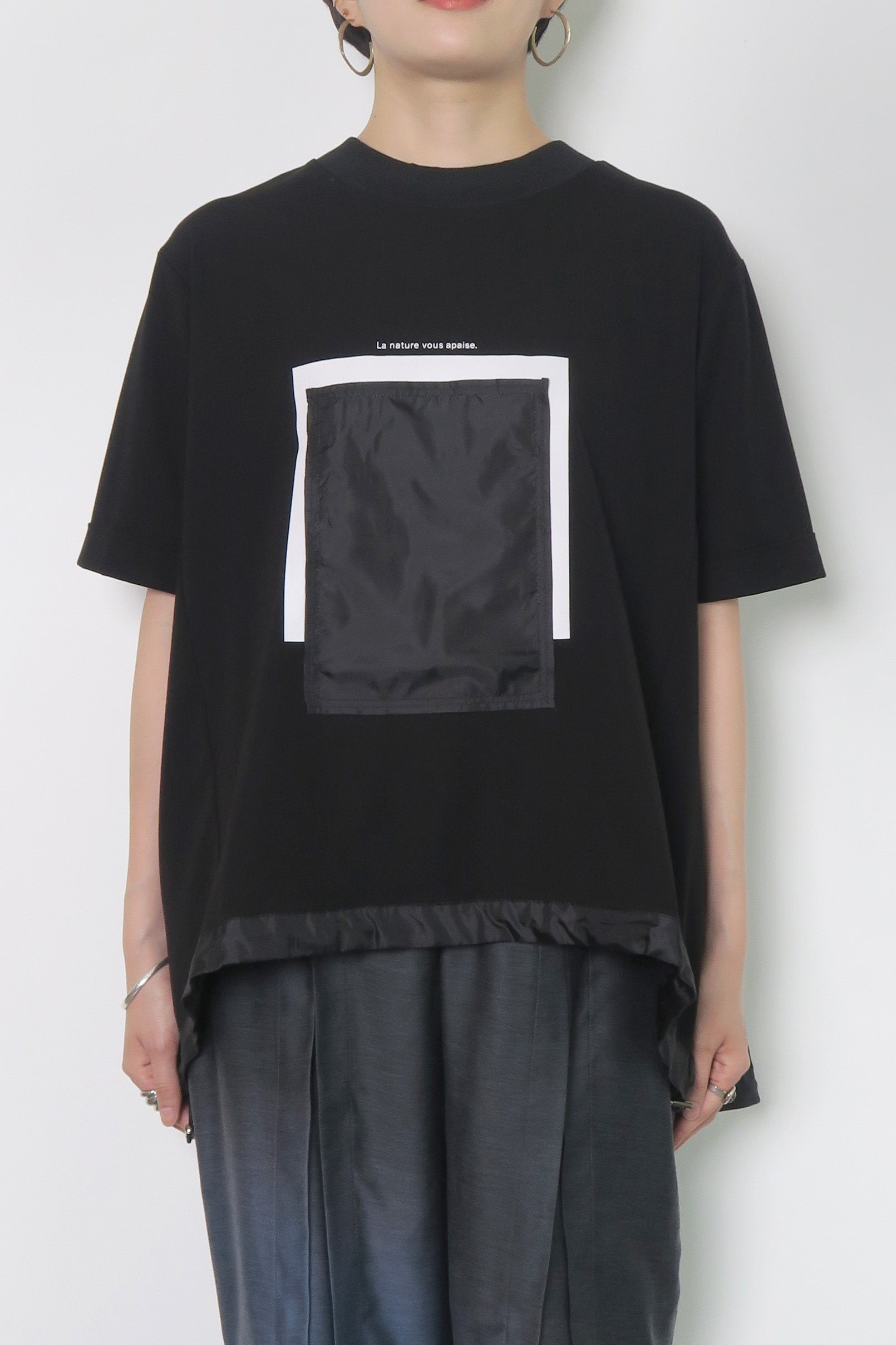 33℃ (サーティスリー) ドライカノコ パッチ カットソー Tシャツ/モード/レディース/トレンド
