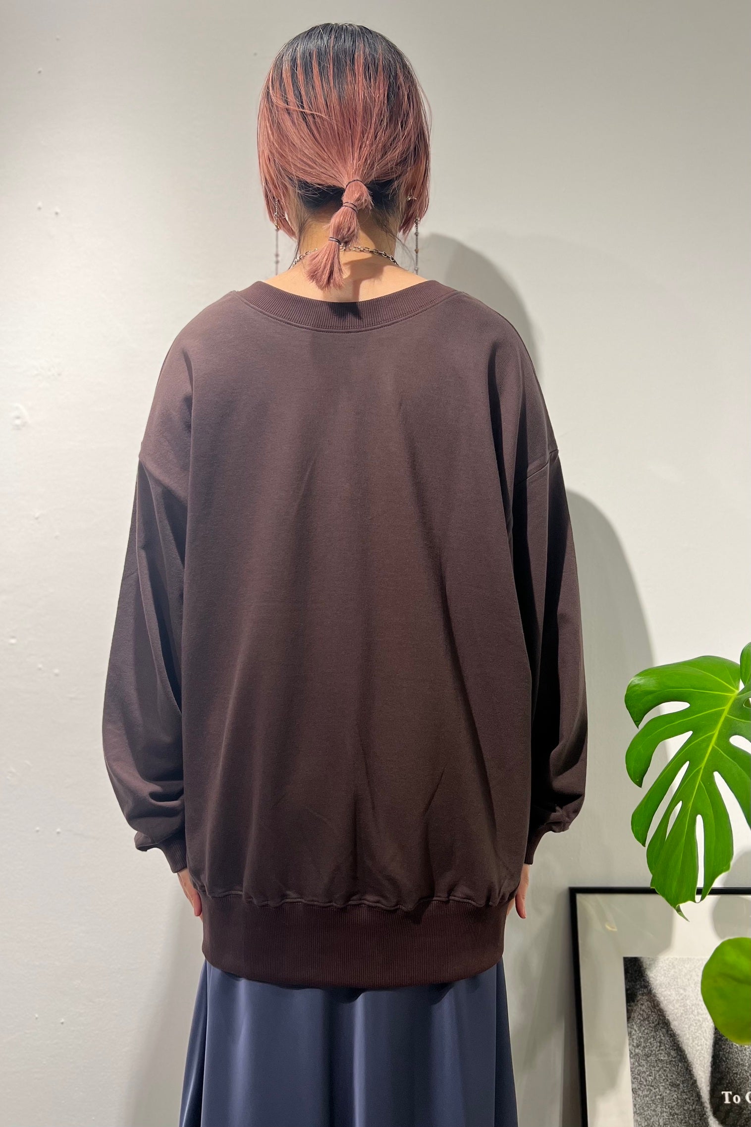 枠ロゴスウェット