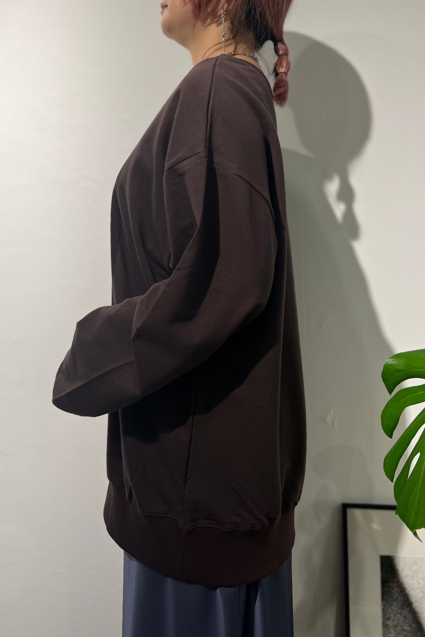 枠ロゴスウェット