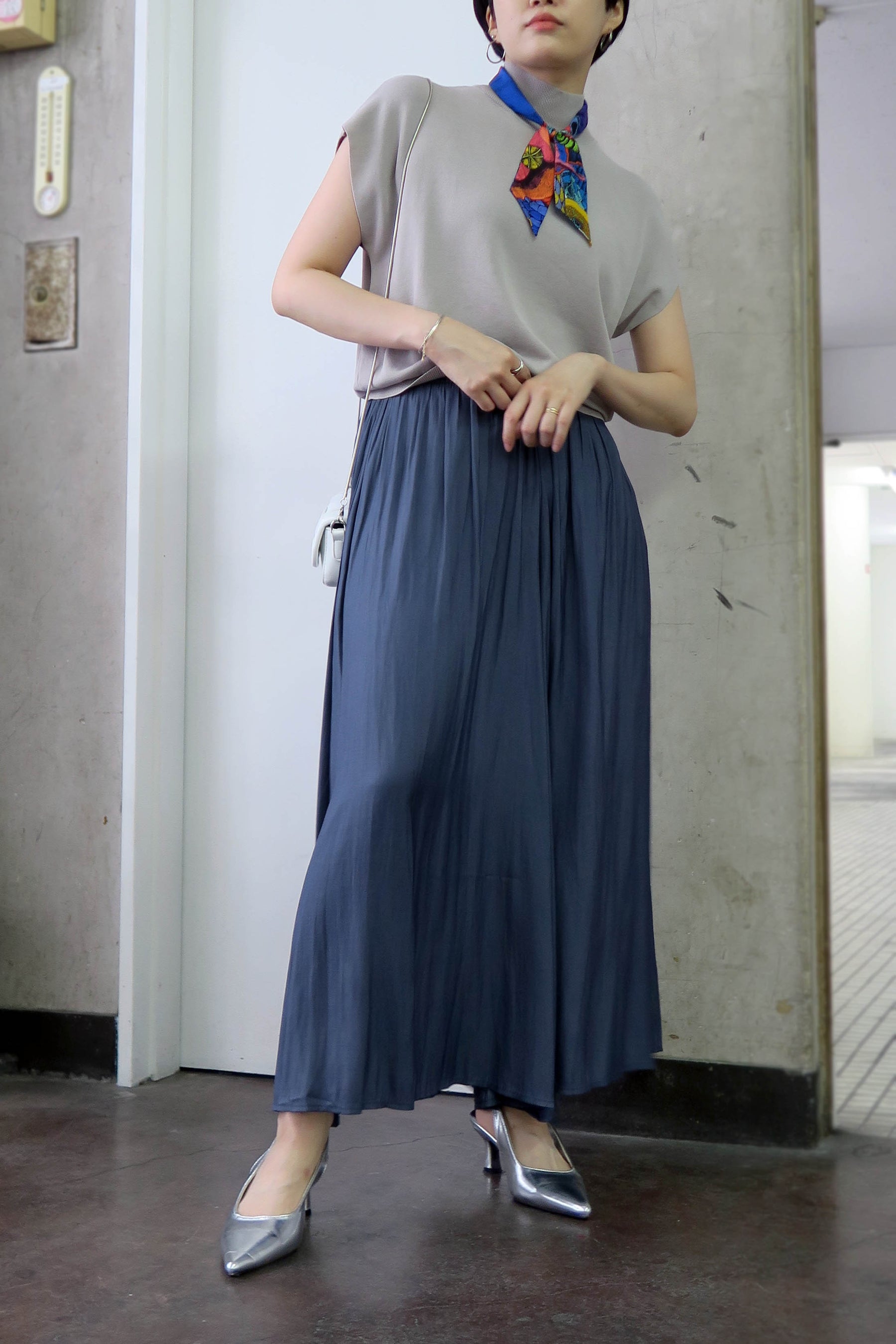 スカート風ワイドパンツ