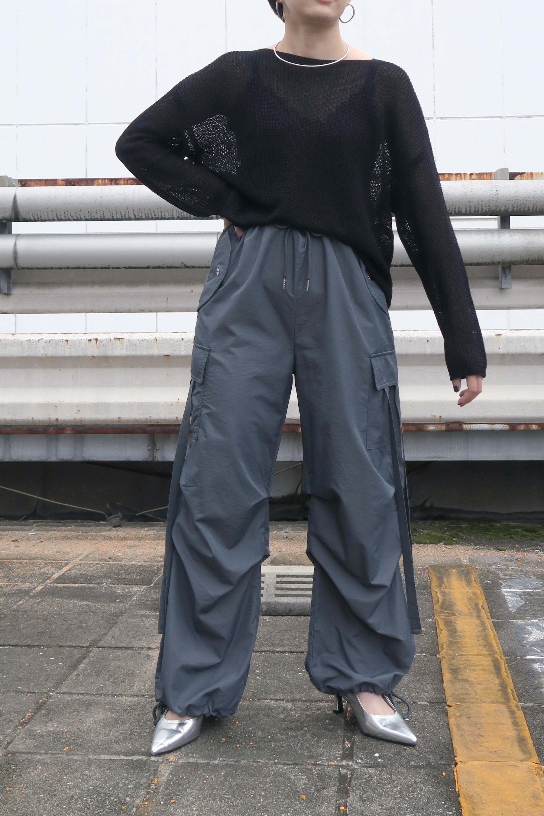 メッシュニット シアー