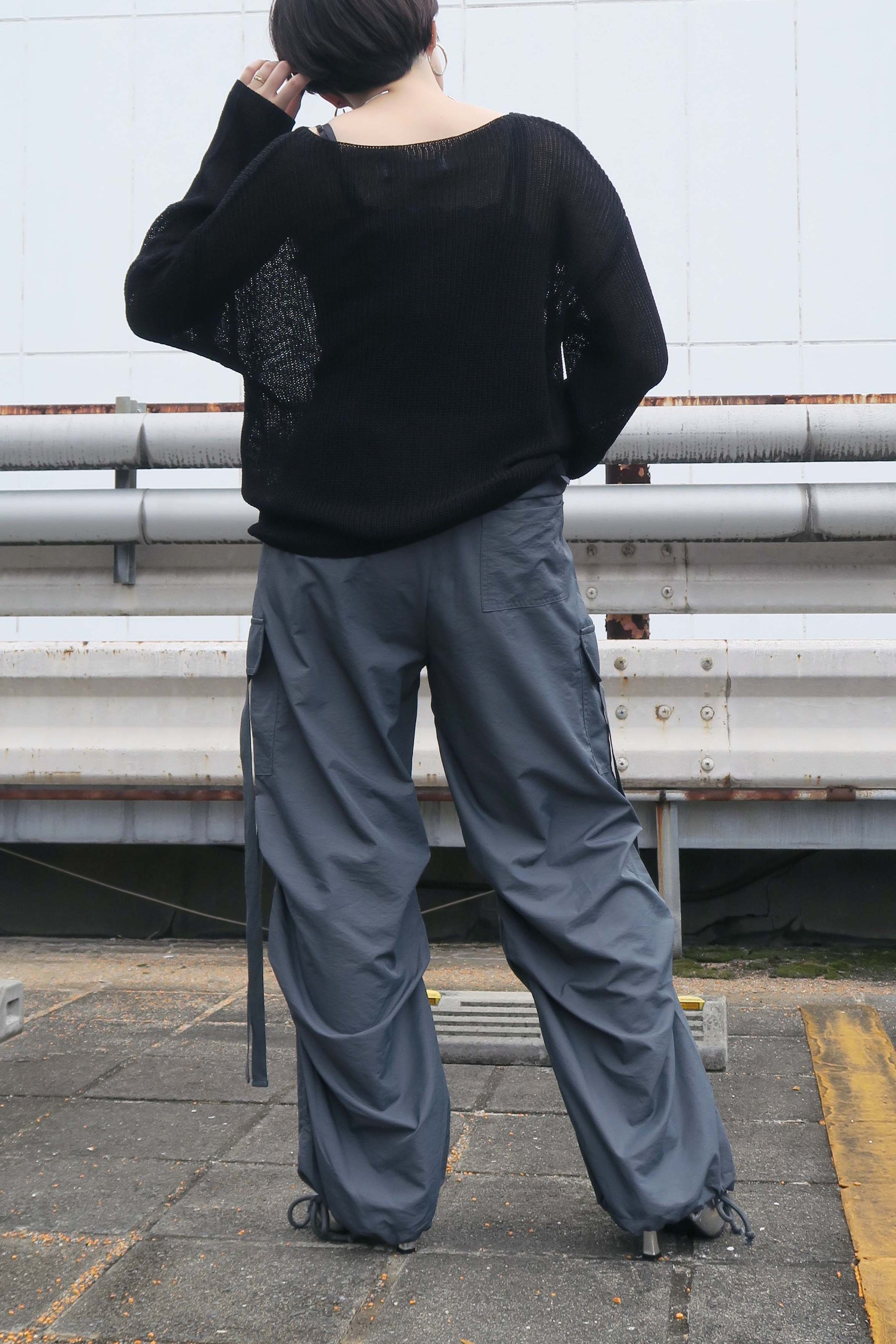 メッシュニット シアー