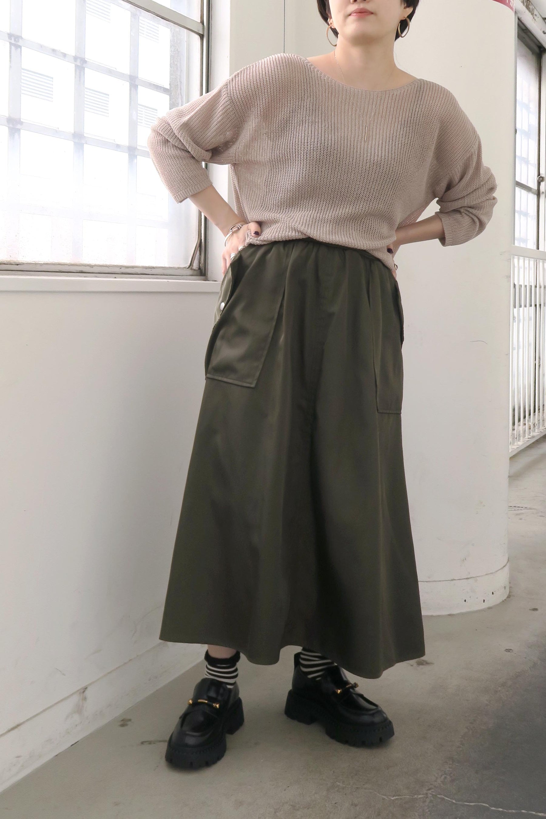 MA-1 ロング スカート カーゴ