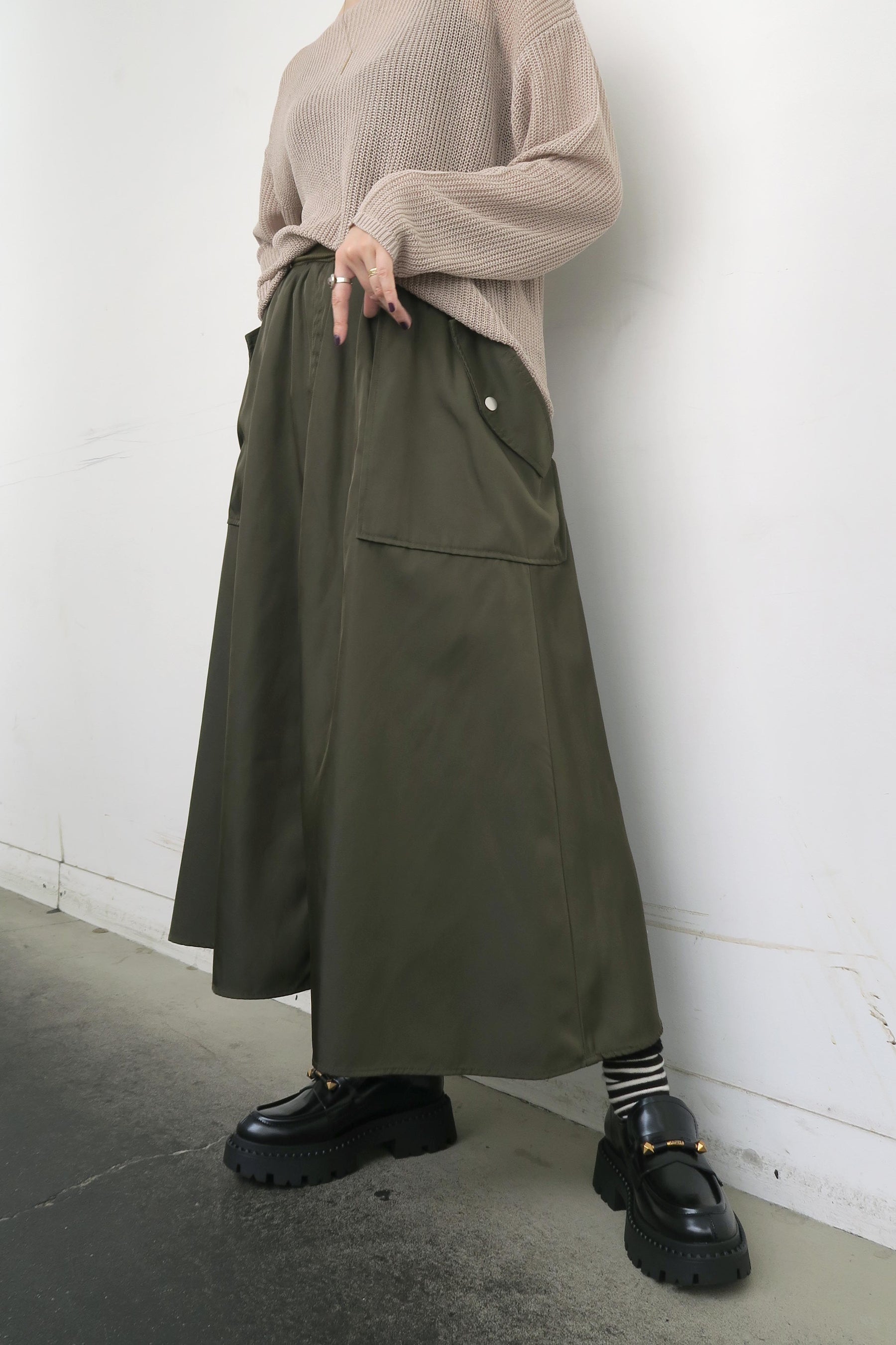 MA-1 ロング スカート カーゴ
