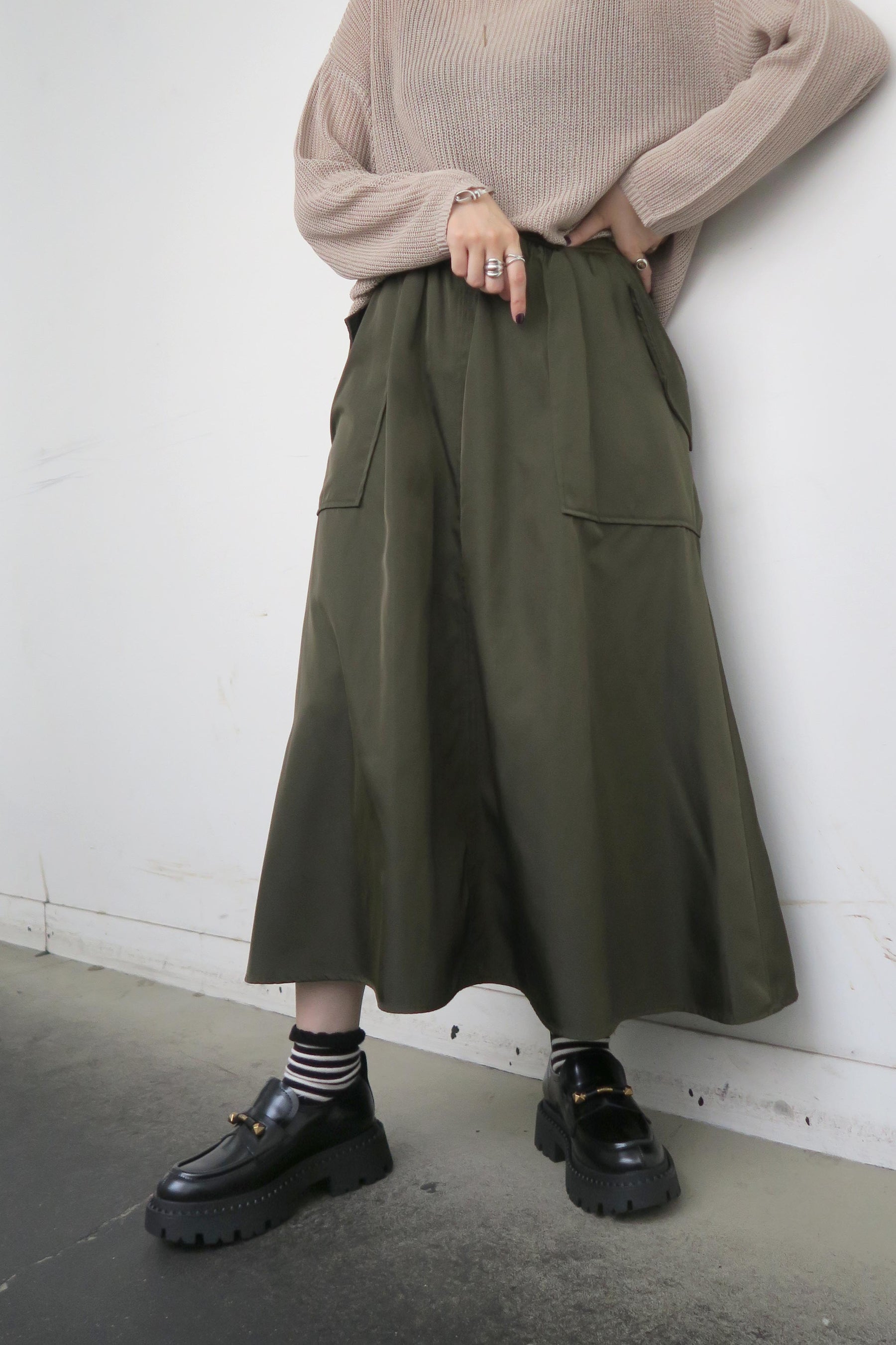 MA-1 ロング スカート カーゴ