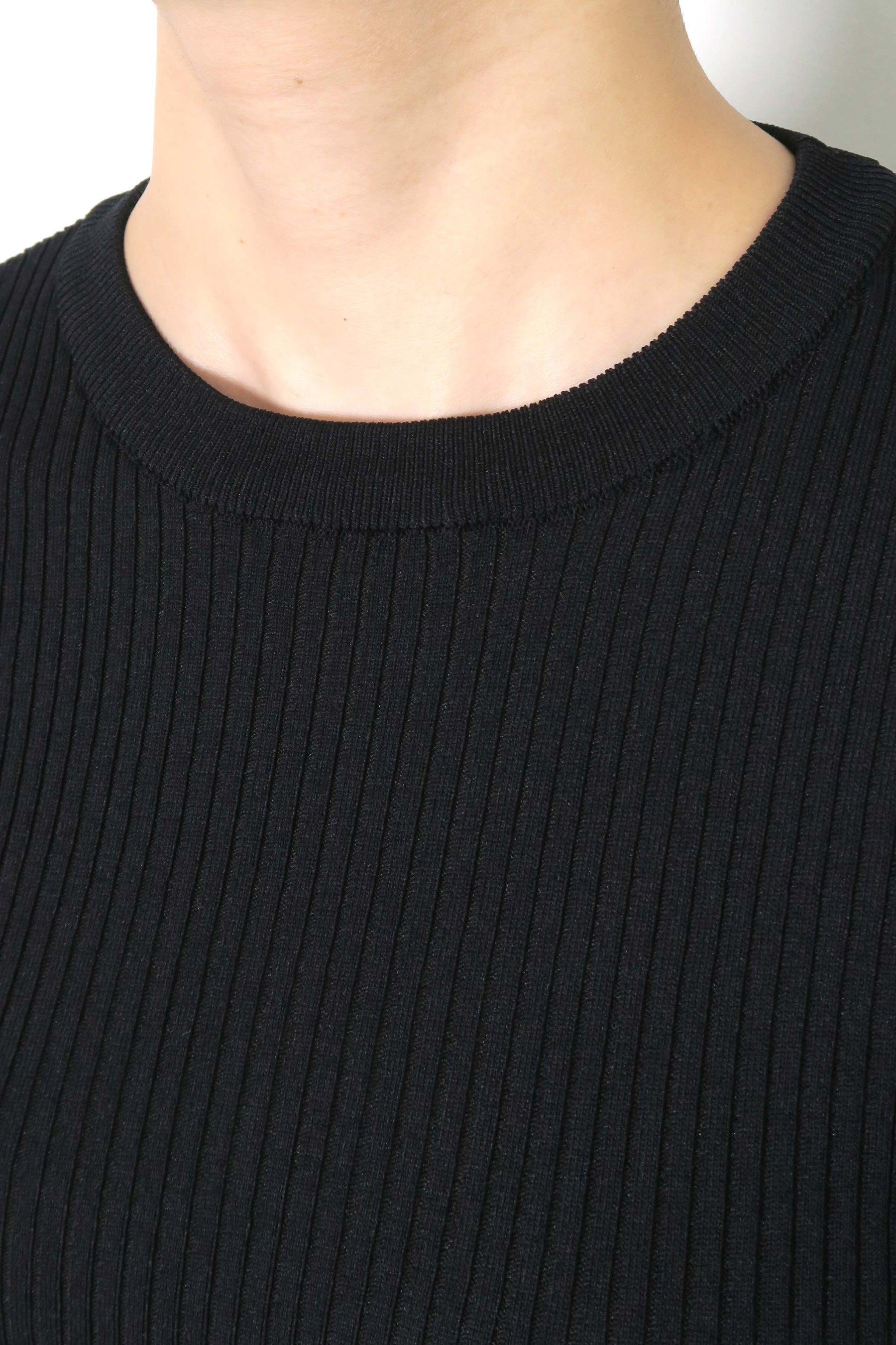 サーブルストレッチ袖バルーンプルオーバー