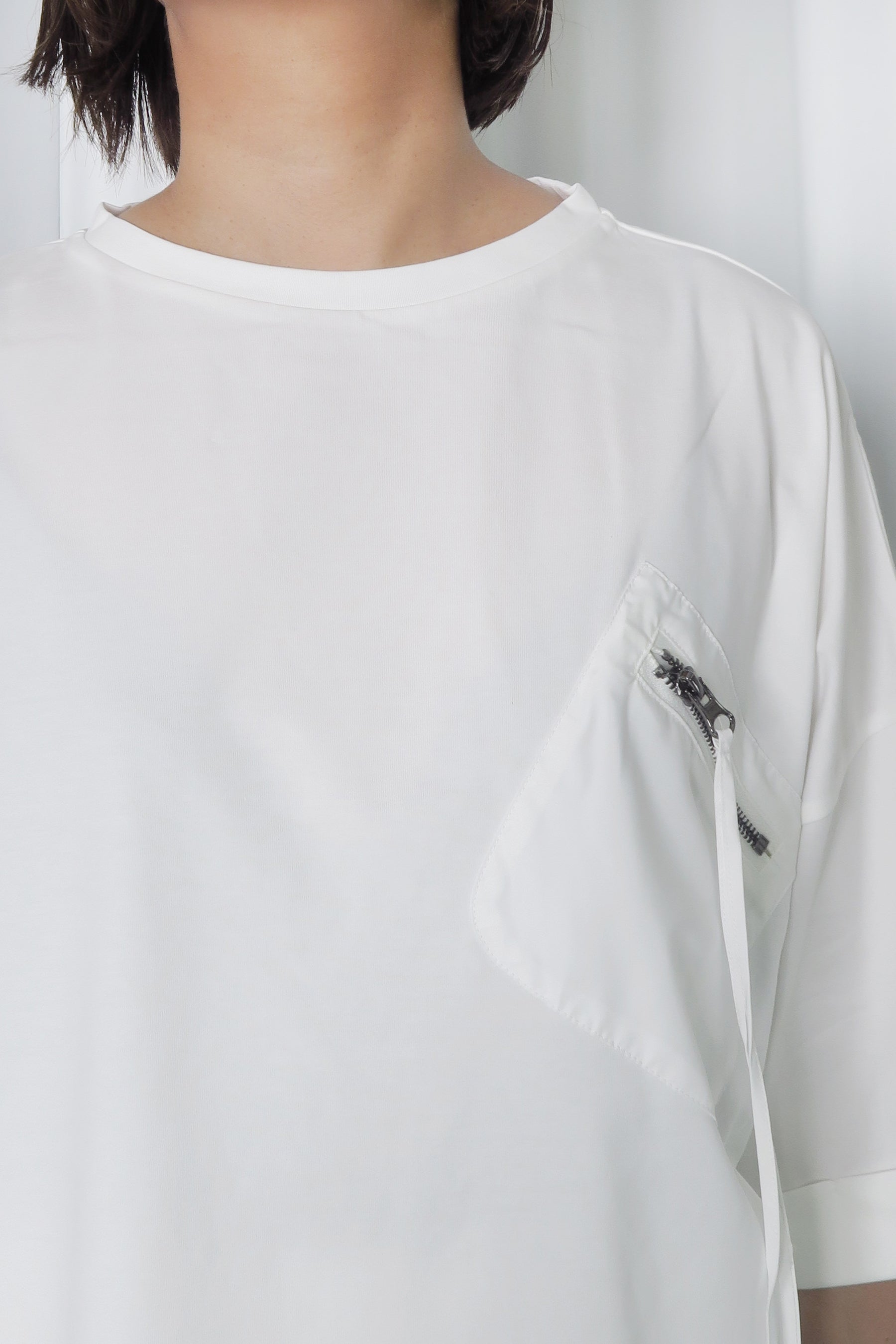 33℃ (サーティスリー) 胸ポケットTee gz504803 オフシロ