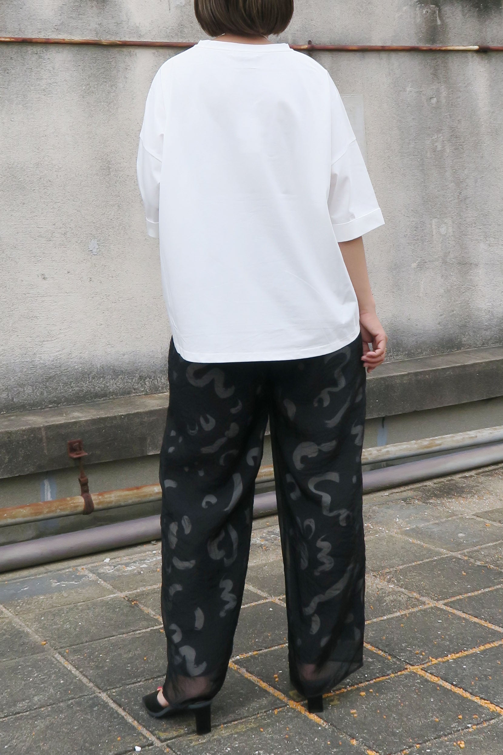 33℃ (サーティスリー) 胸ポケットTee gz504803 オフシロ