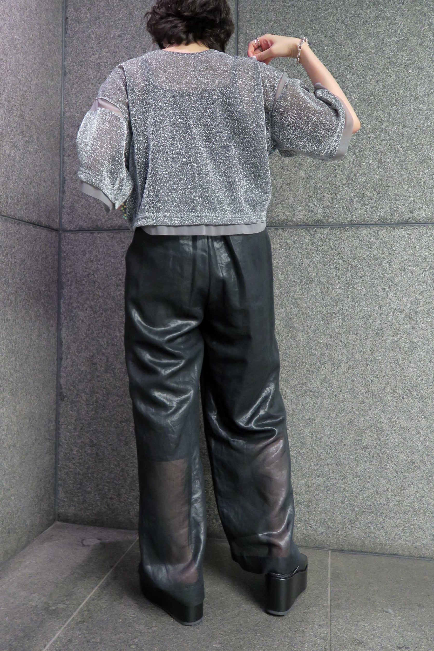 スリットレヤードパンツ
