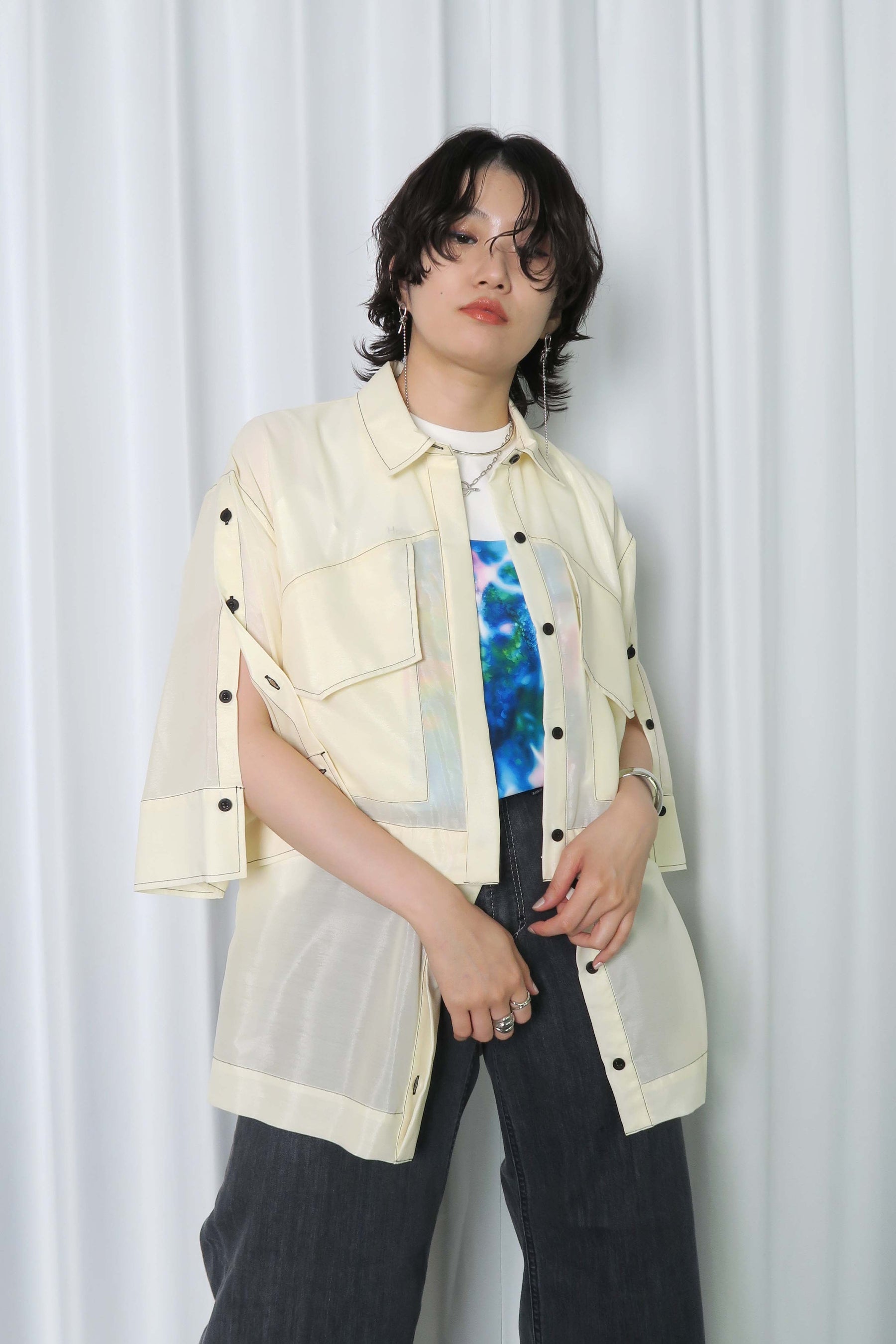 AULA AILA アウラアイラ セパレート シャツ 取り外し