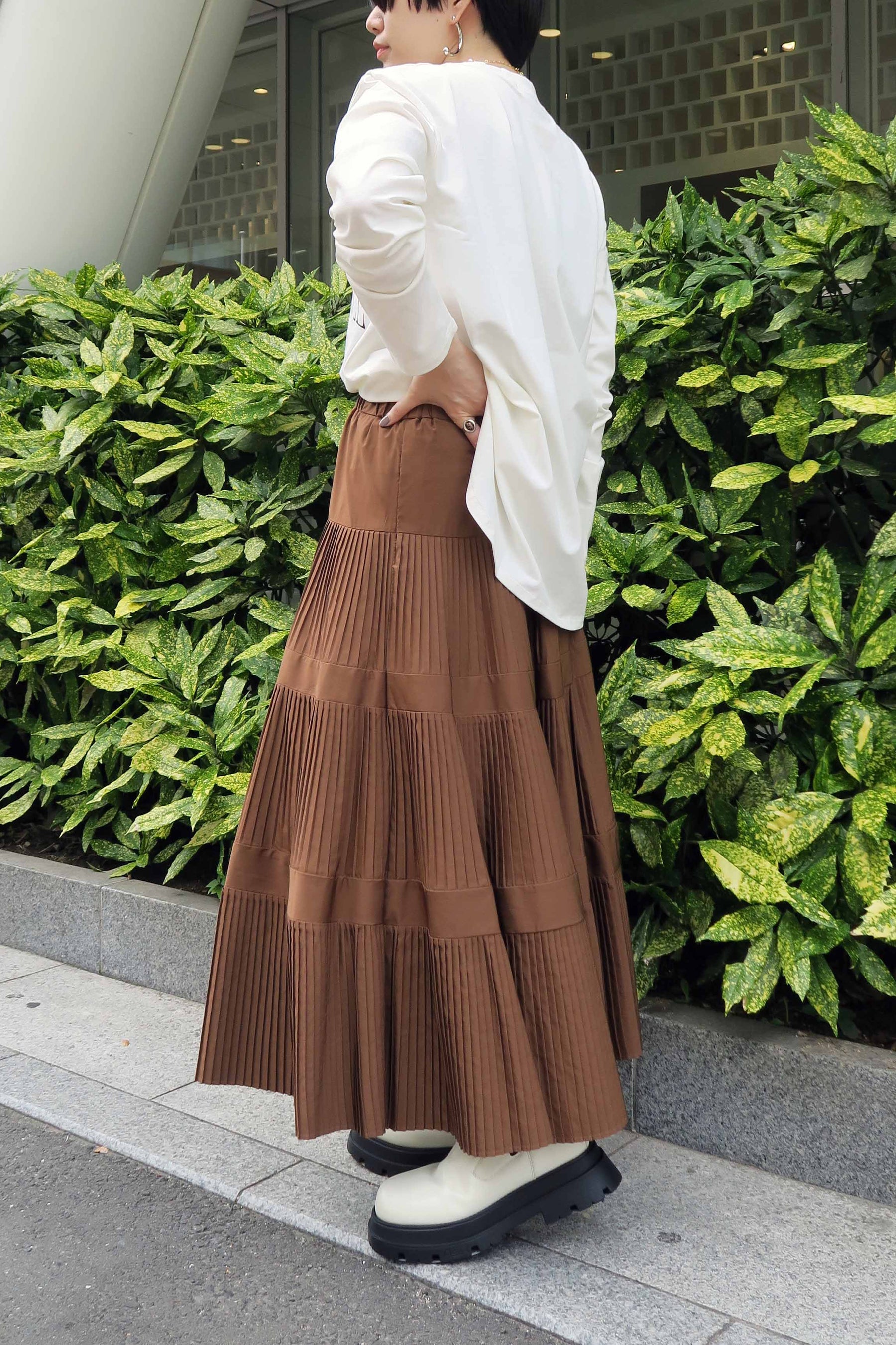 ROSSIE (ロージー) ロゴ プリント ロンT R570301