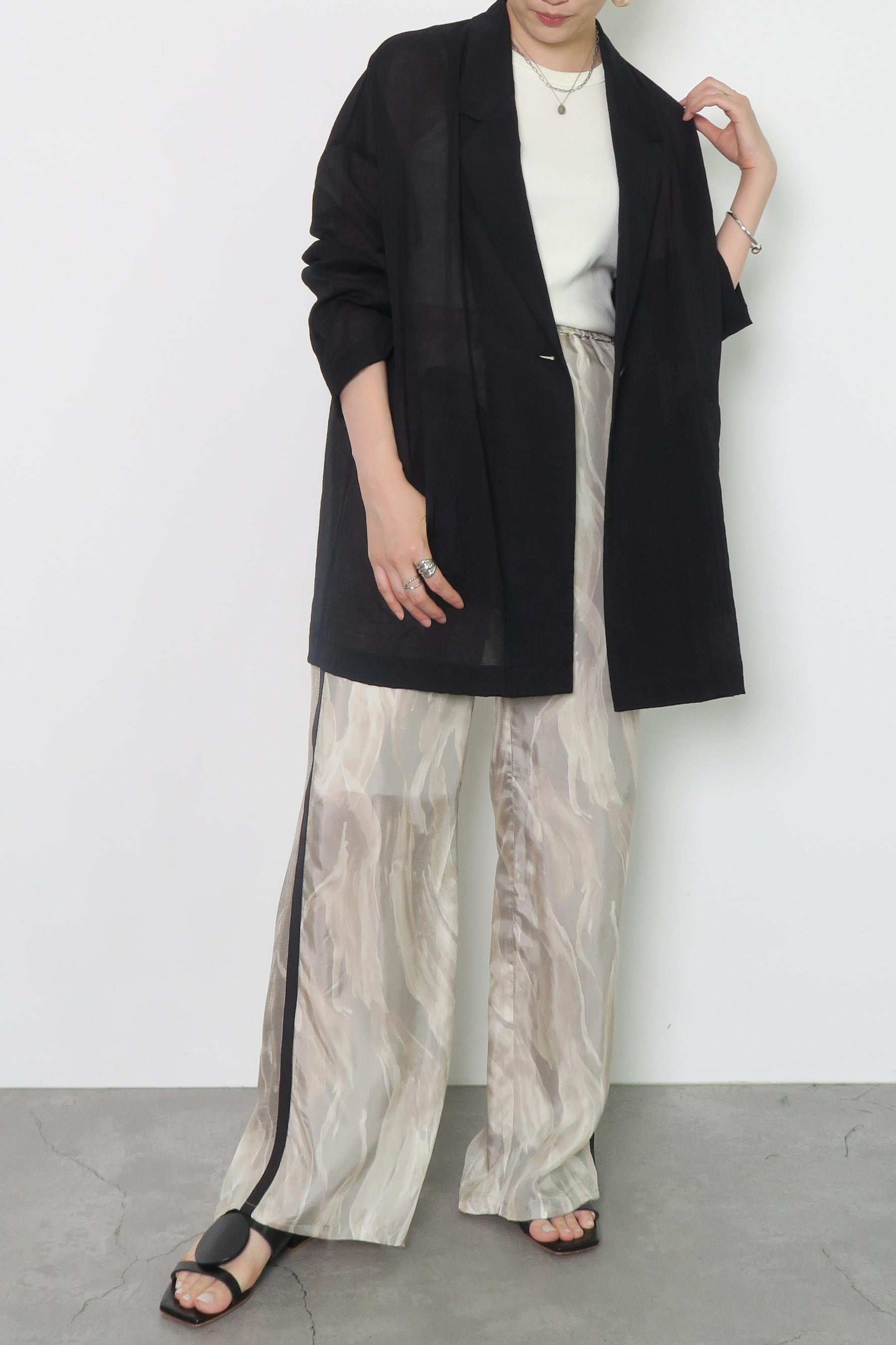 トレンド Dignite collier (ディニテ コリエ) ラフジャケット サマー ジャケット 女性 レディース 30代 40代 50代