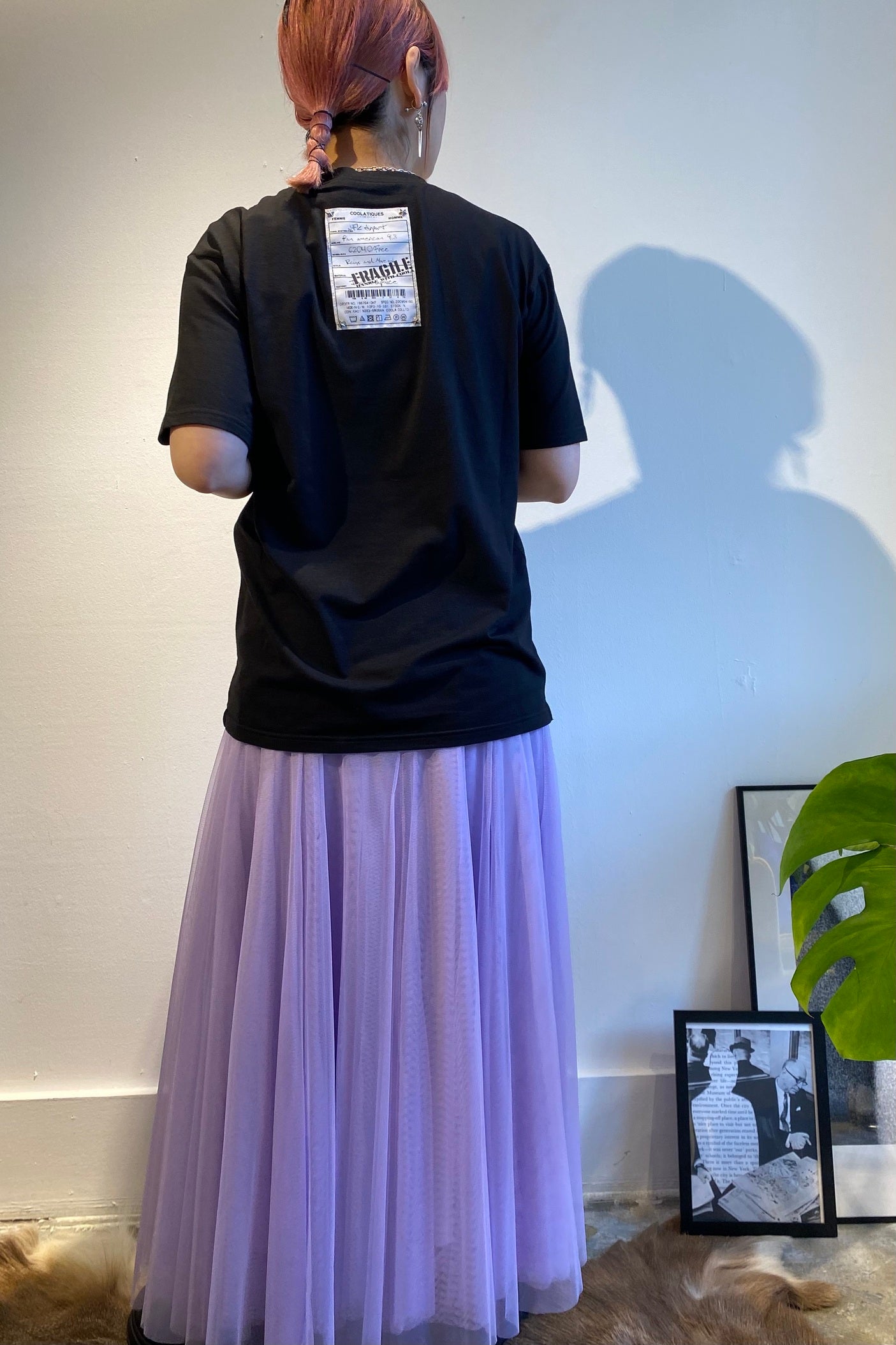 ドルフェイスエンブロイダリールーズTee