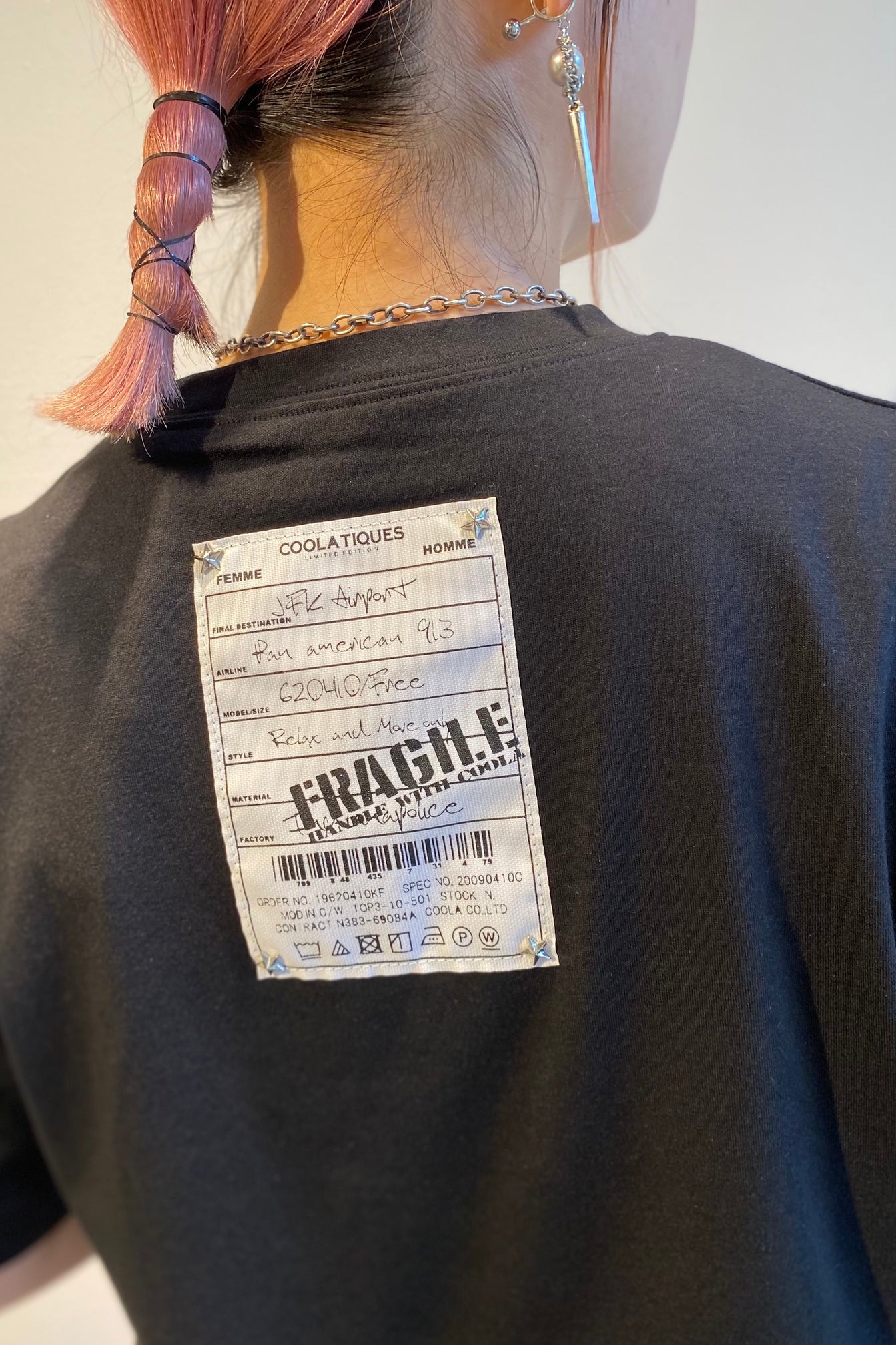 ドルフェイスエンブロイダリールーズTee
