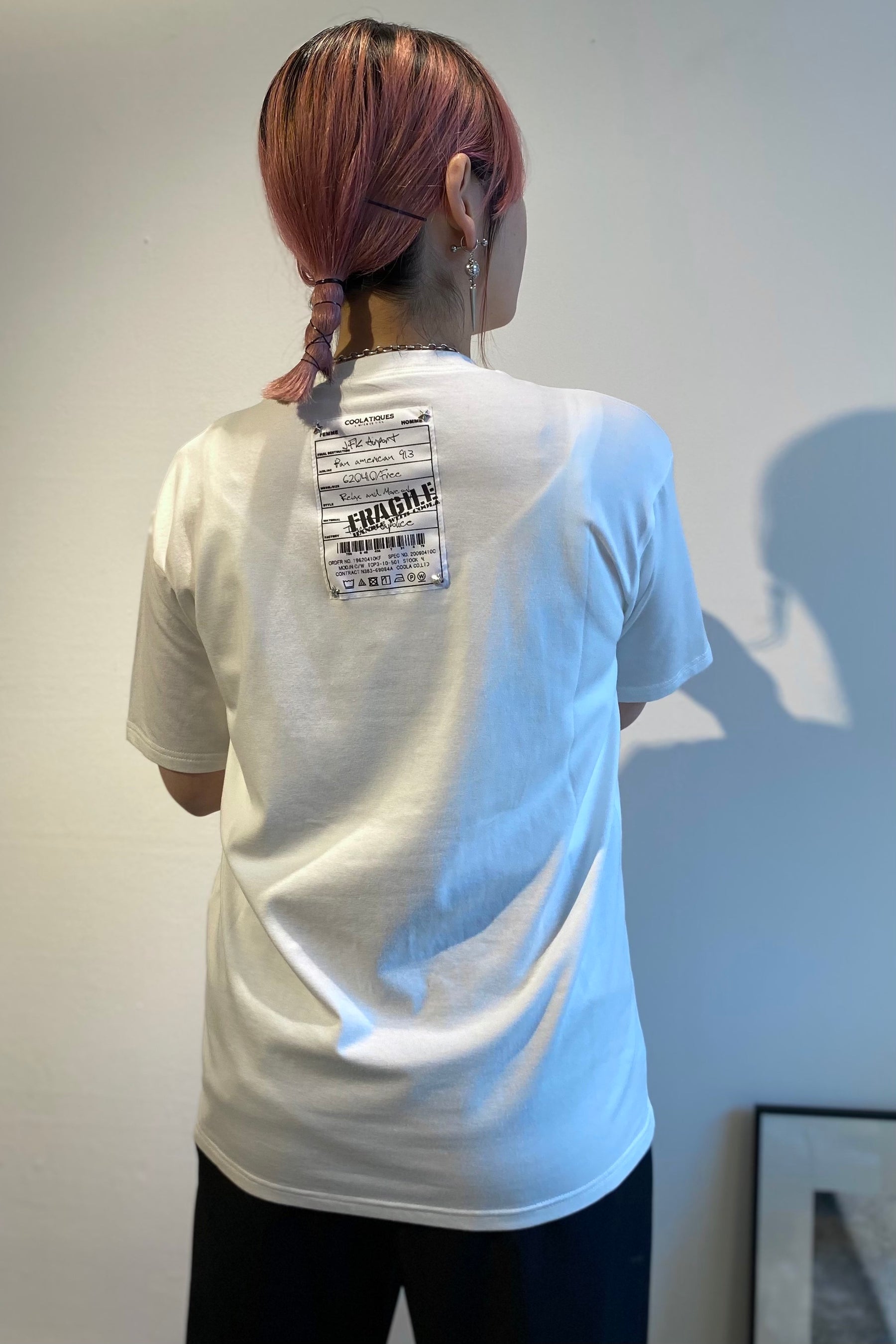 ドルフェイスエンブロイダリールーズTee