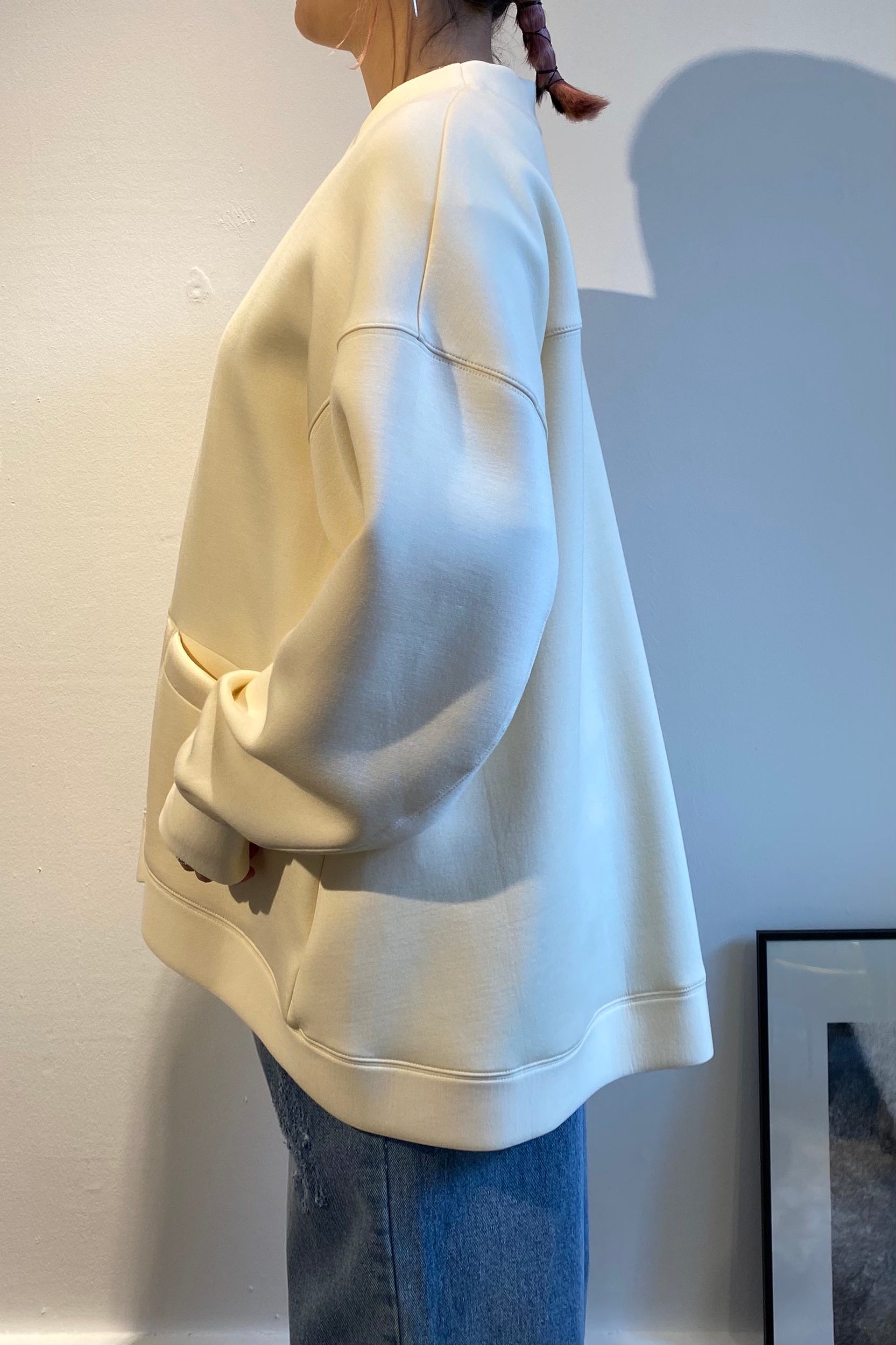 スポンディッシュジャージーカーディガン