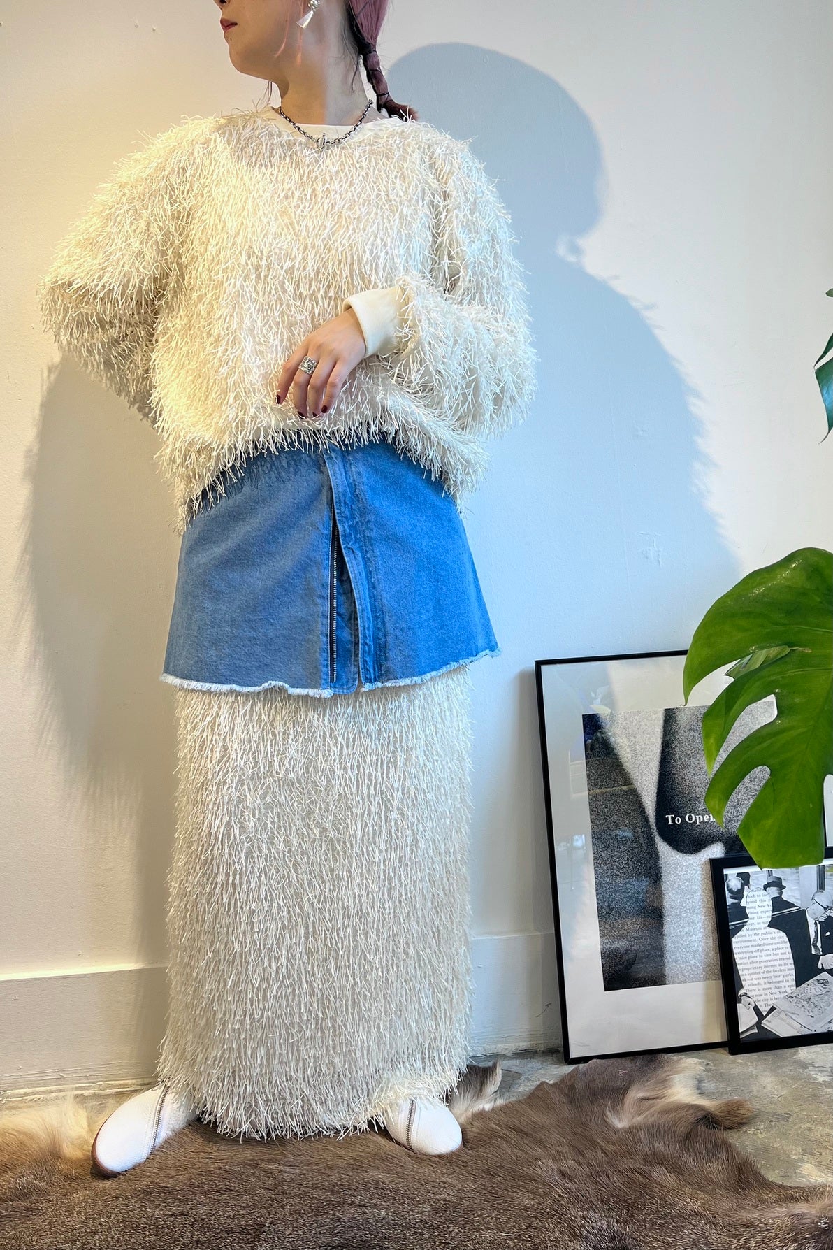 フサフサプルオーバー