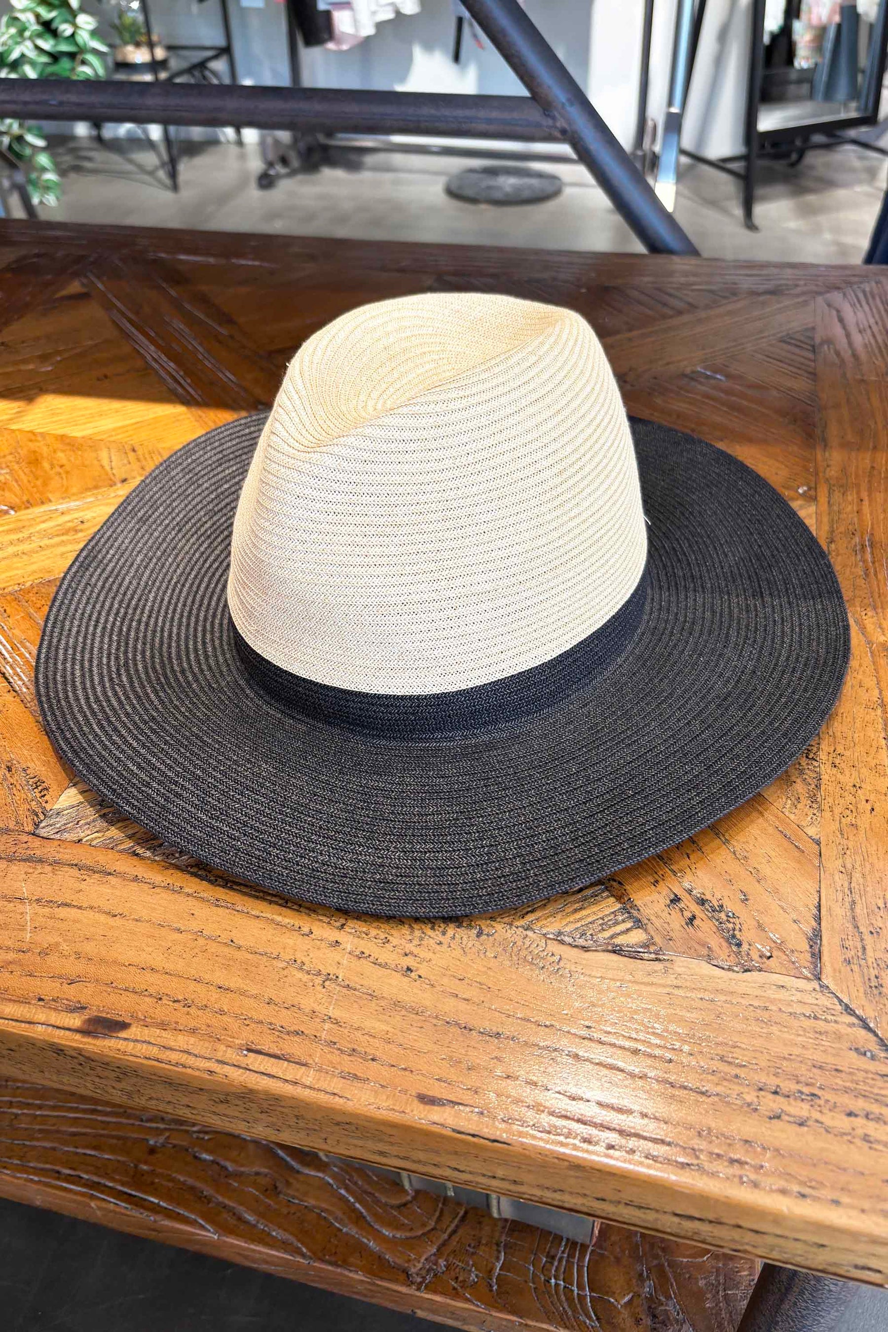TAH(タア)ペーパーバイカラーハット HT21SS08 BEBK