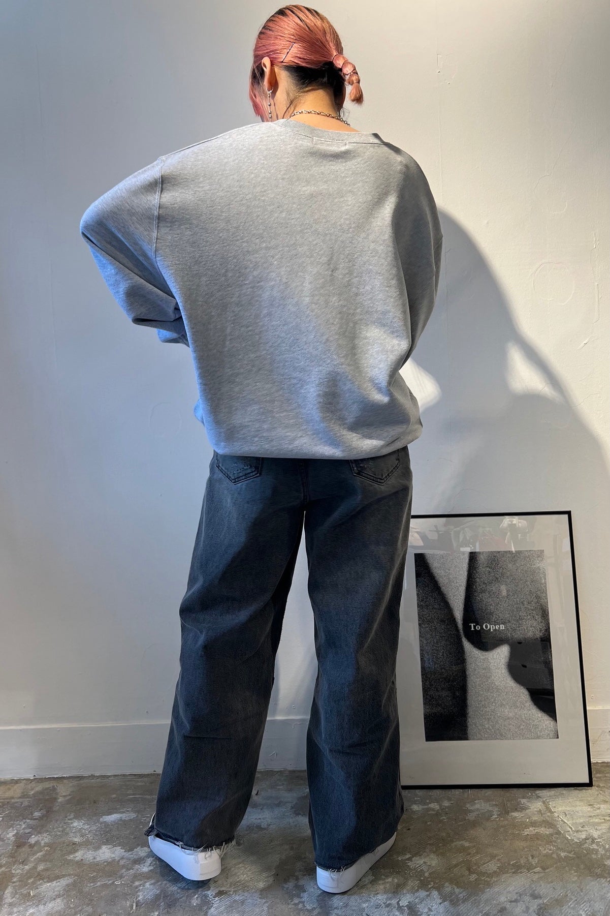 Boutique Ordinary (ブティーク オーディナリー) ランダムタイポスロゴウェット bo23-331t レディース ストリート