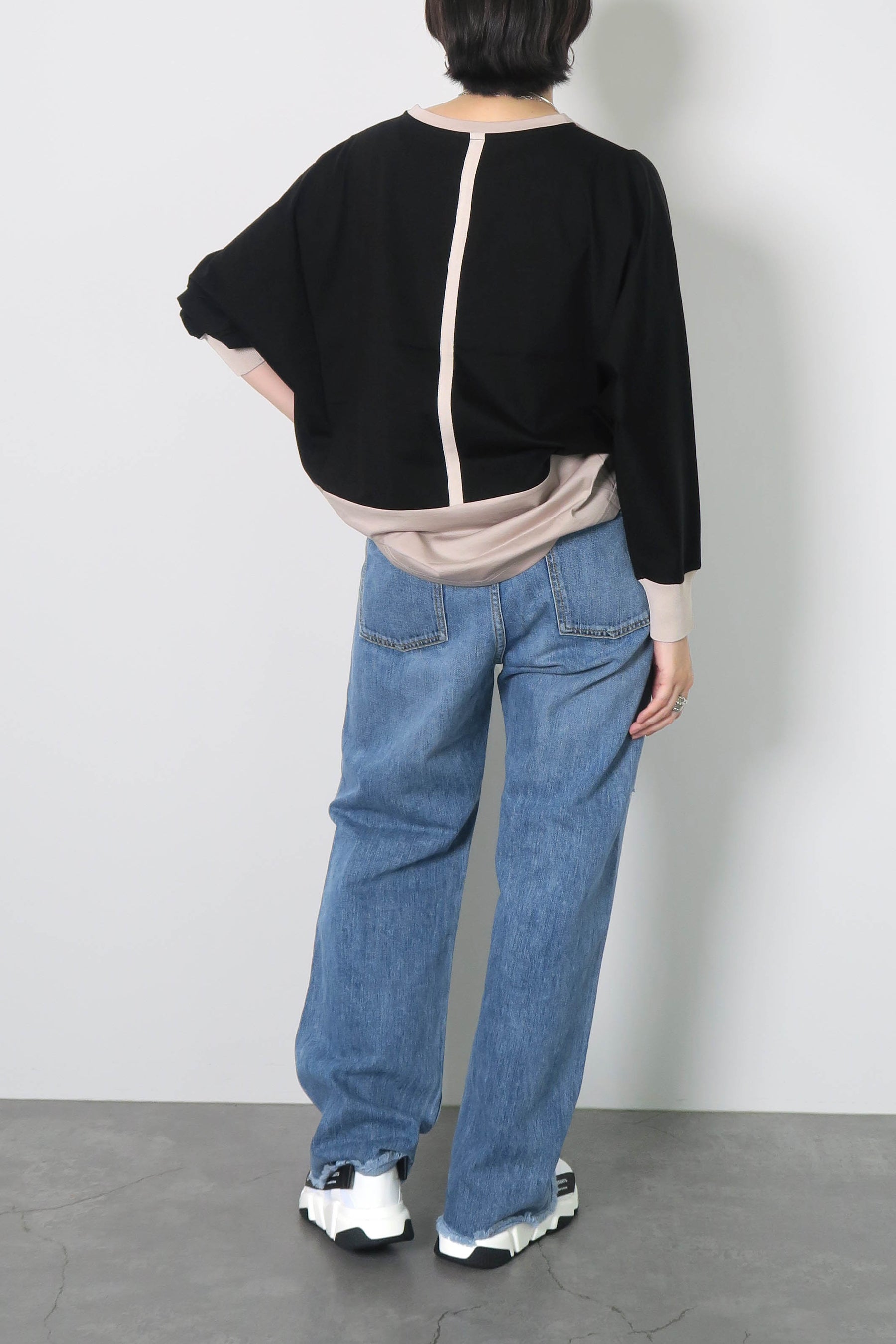 シルケット天竺カットソー