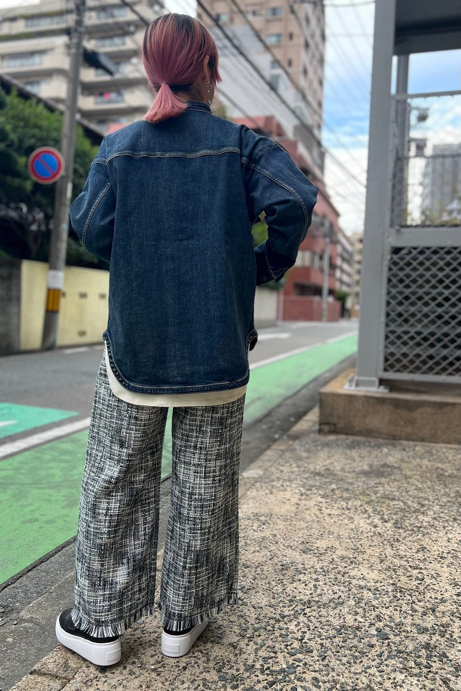 ストレッチデニムジャケット