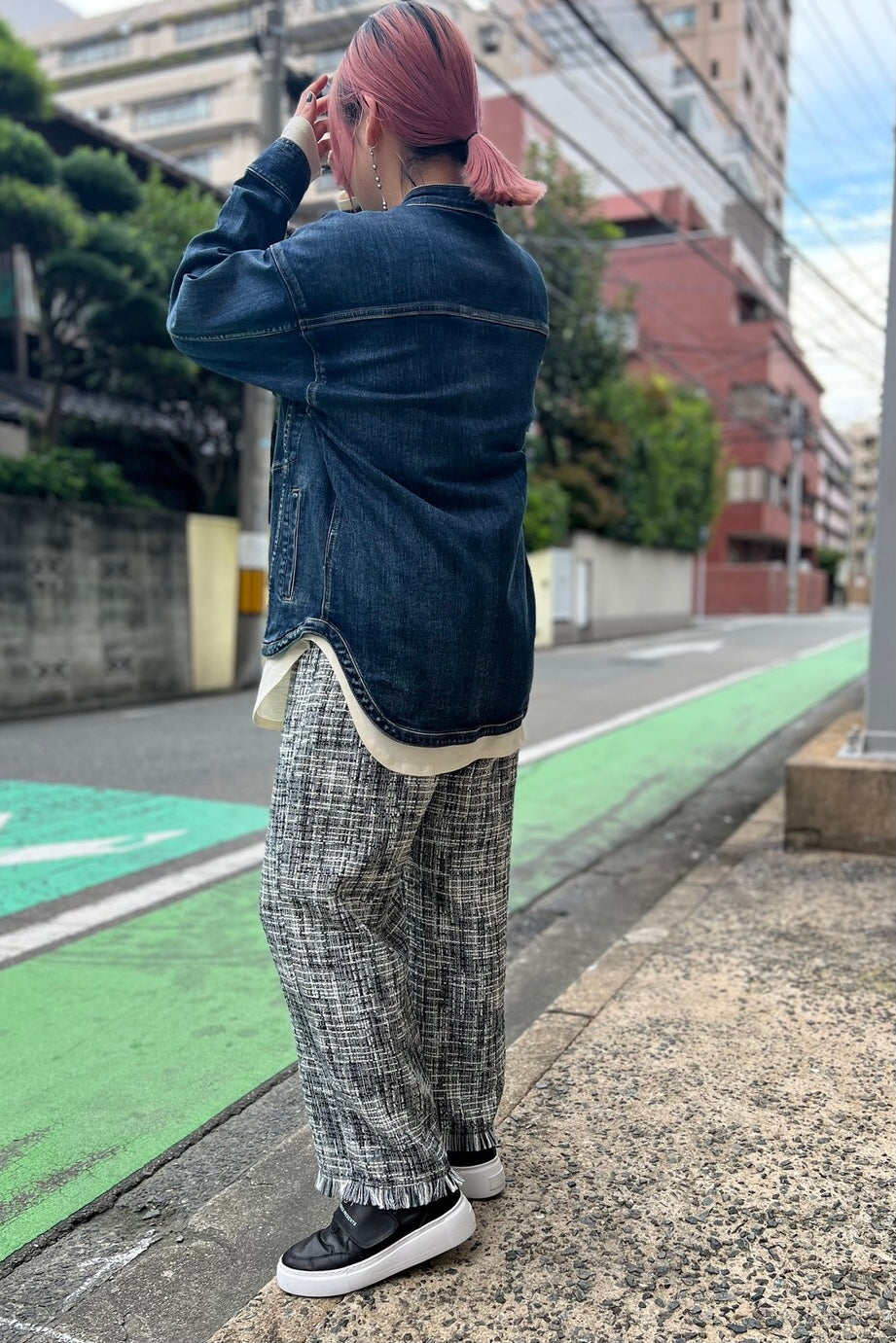 ストレッチデニムジャケット