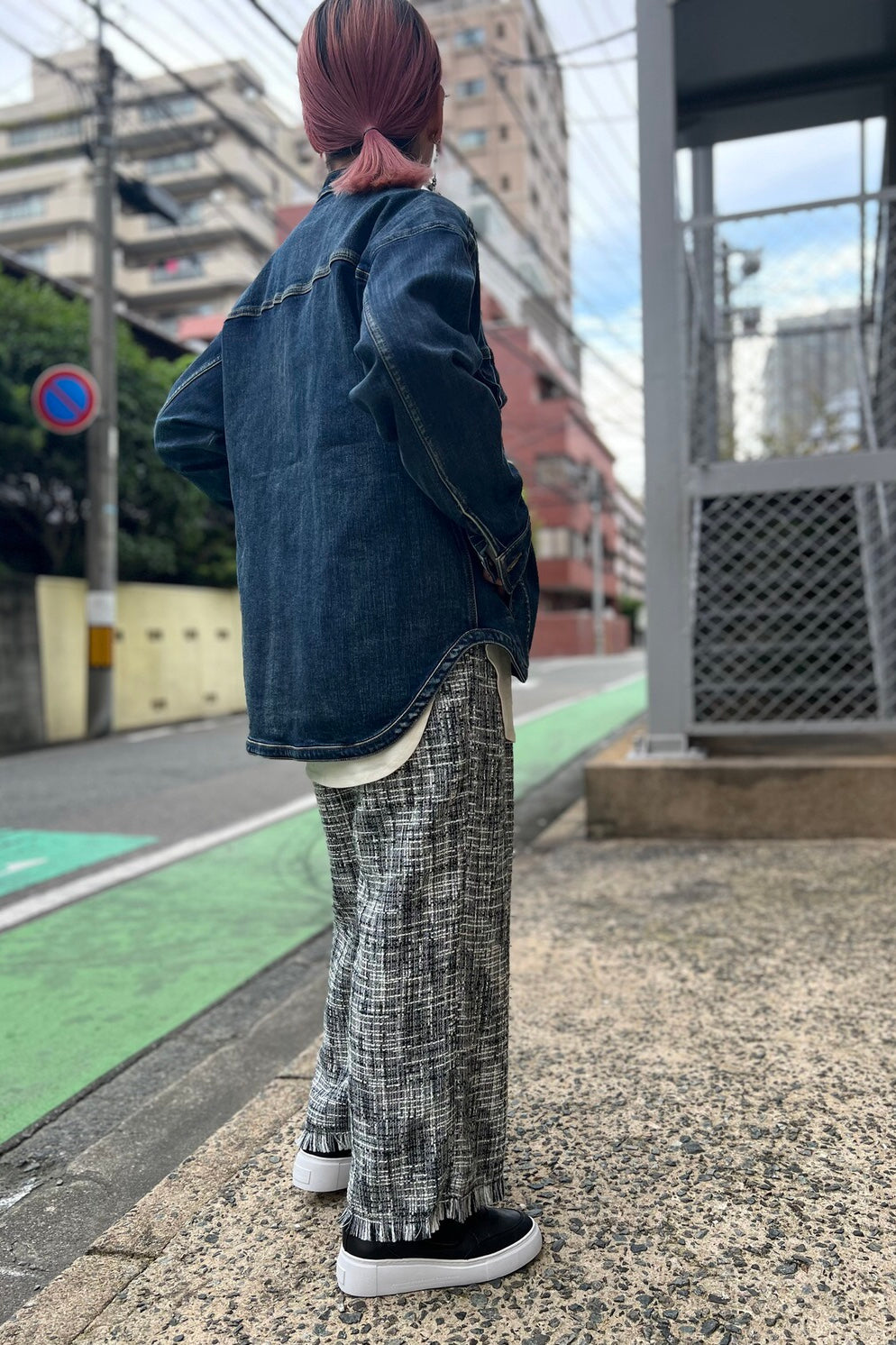 ストレッチデニムジャケット