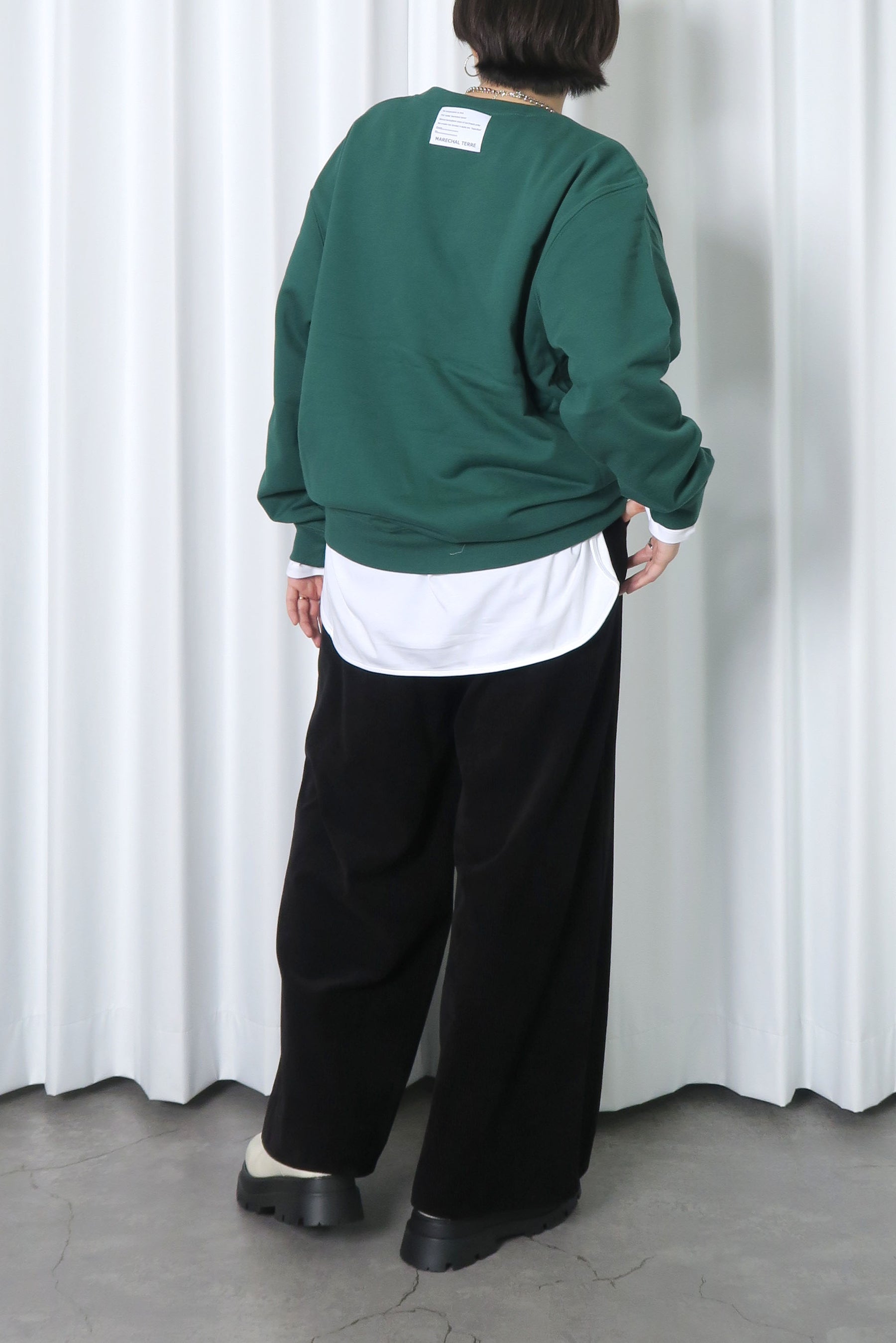 コーデュロイワイドパンツ