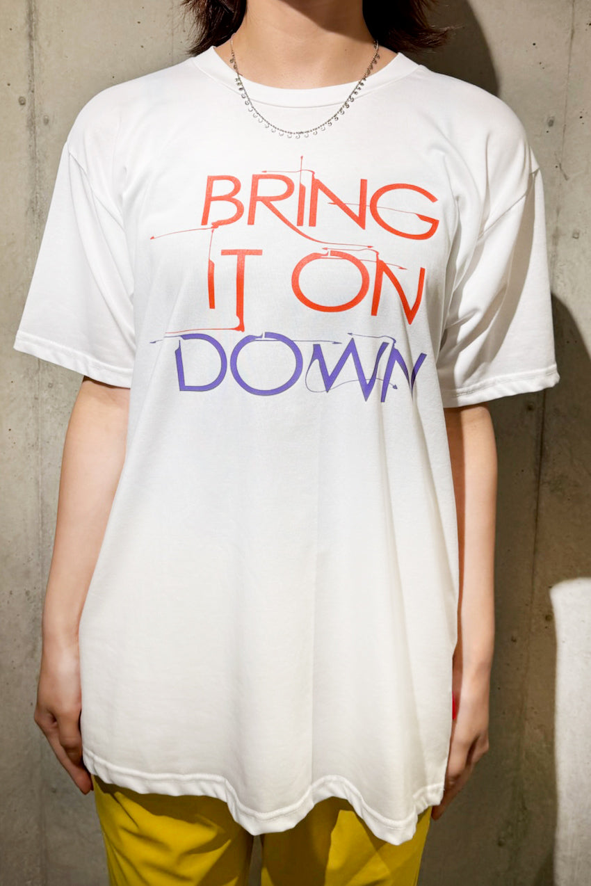 sfide(スフィーデ)BRING IT ロゴTシャツ 1242011 ホワイト