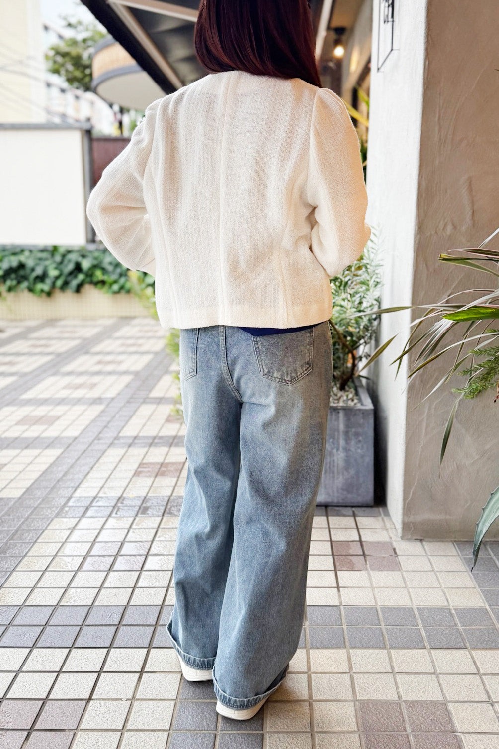 ツィードジャケット