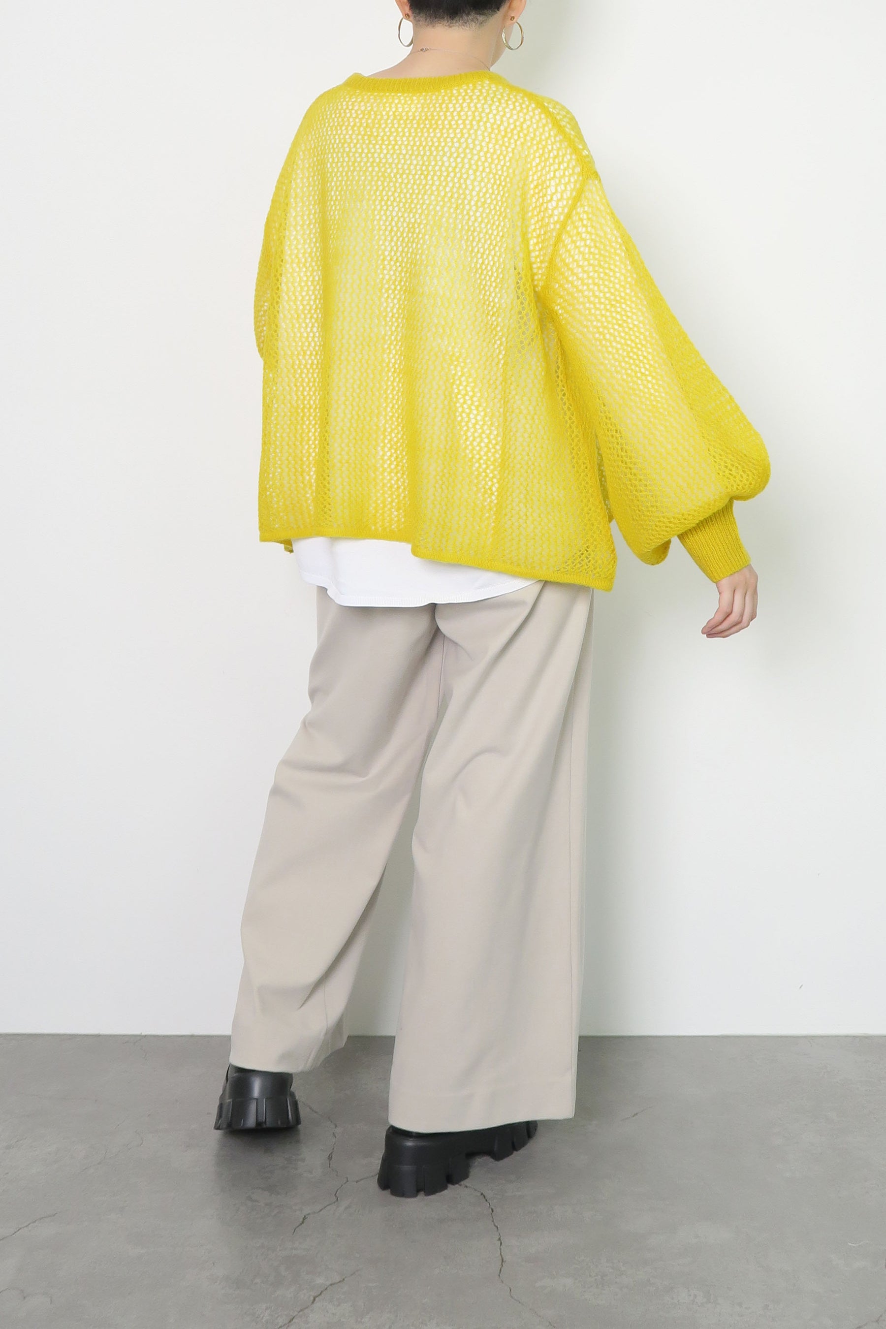 ウォームストレッチワイドパンツ