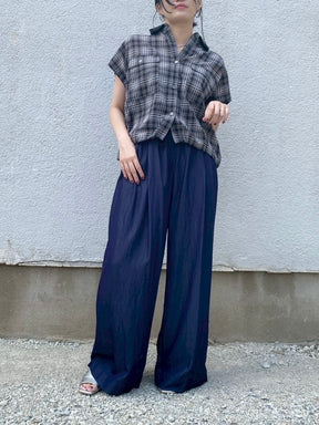 タックイージーワイドパンツ