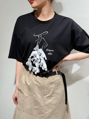 ◎フラワーアートトップス