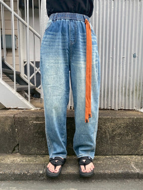 ストレッチテーパードデニム