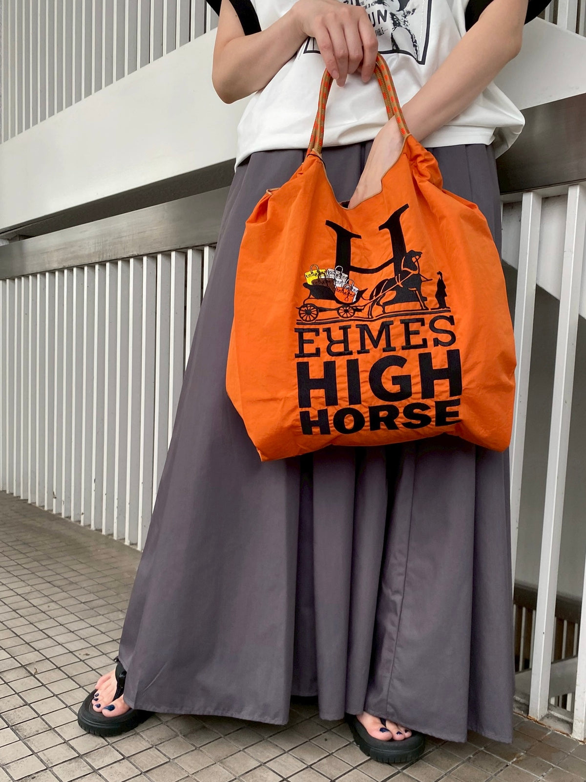 Hトートバッグ