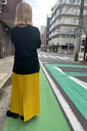 ファブリックカラーカラースカート