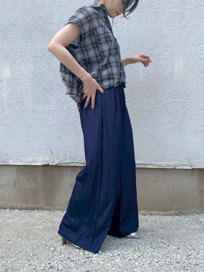 タックイージーワイドパンツ