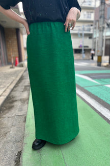 ファブリックカラーカラースカート