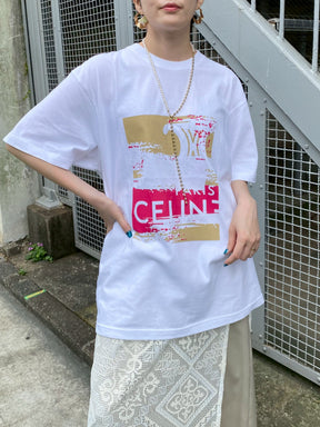 AccountペイントロゴTシャツ