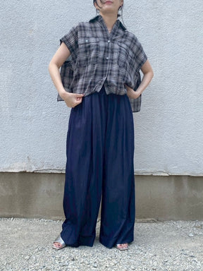 タックイージーワイドパンツ