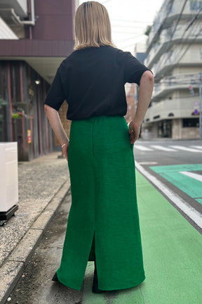 ファブリックカラーカラースカート