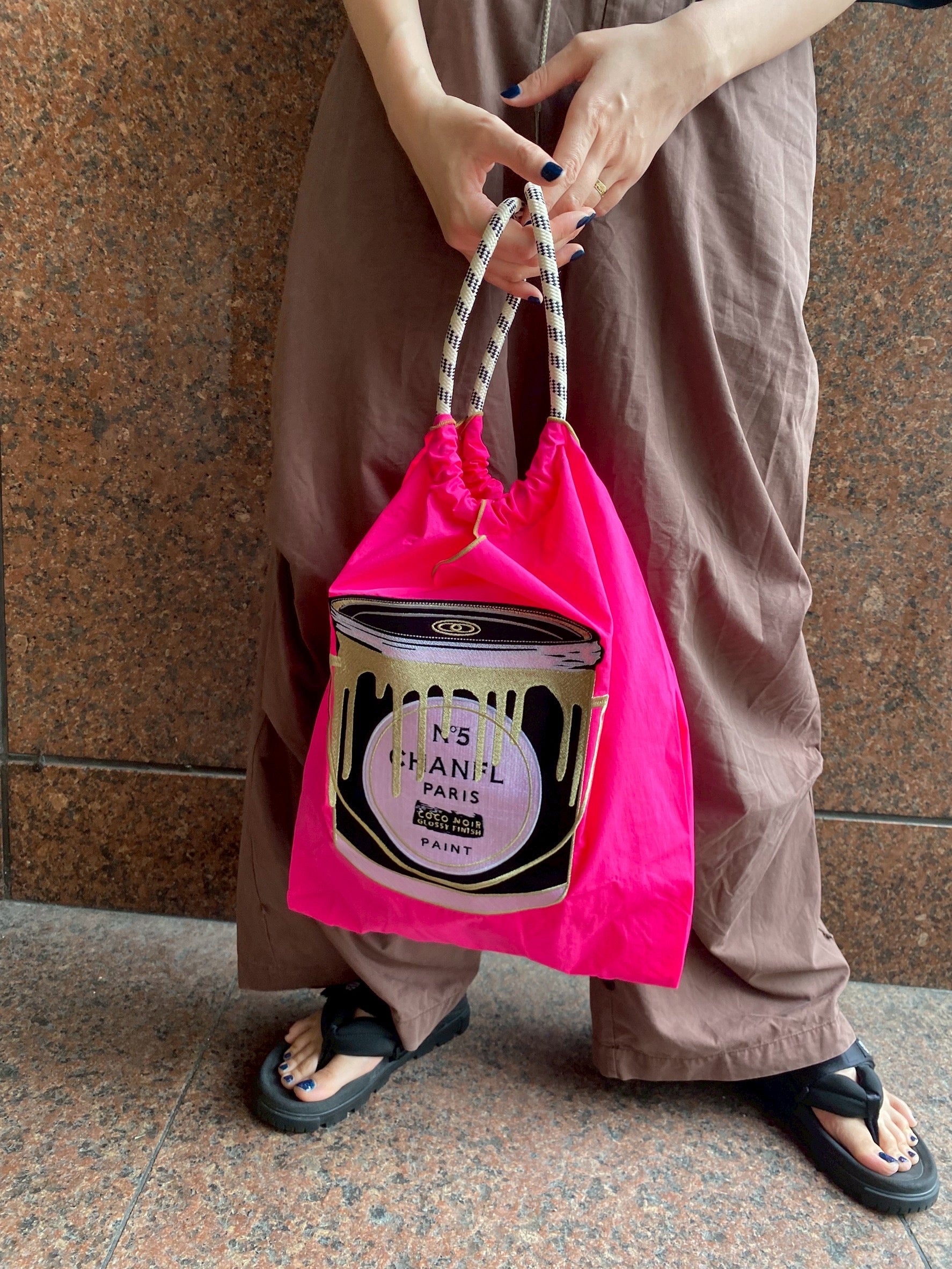 ペイント缶トートバッグ