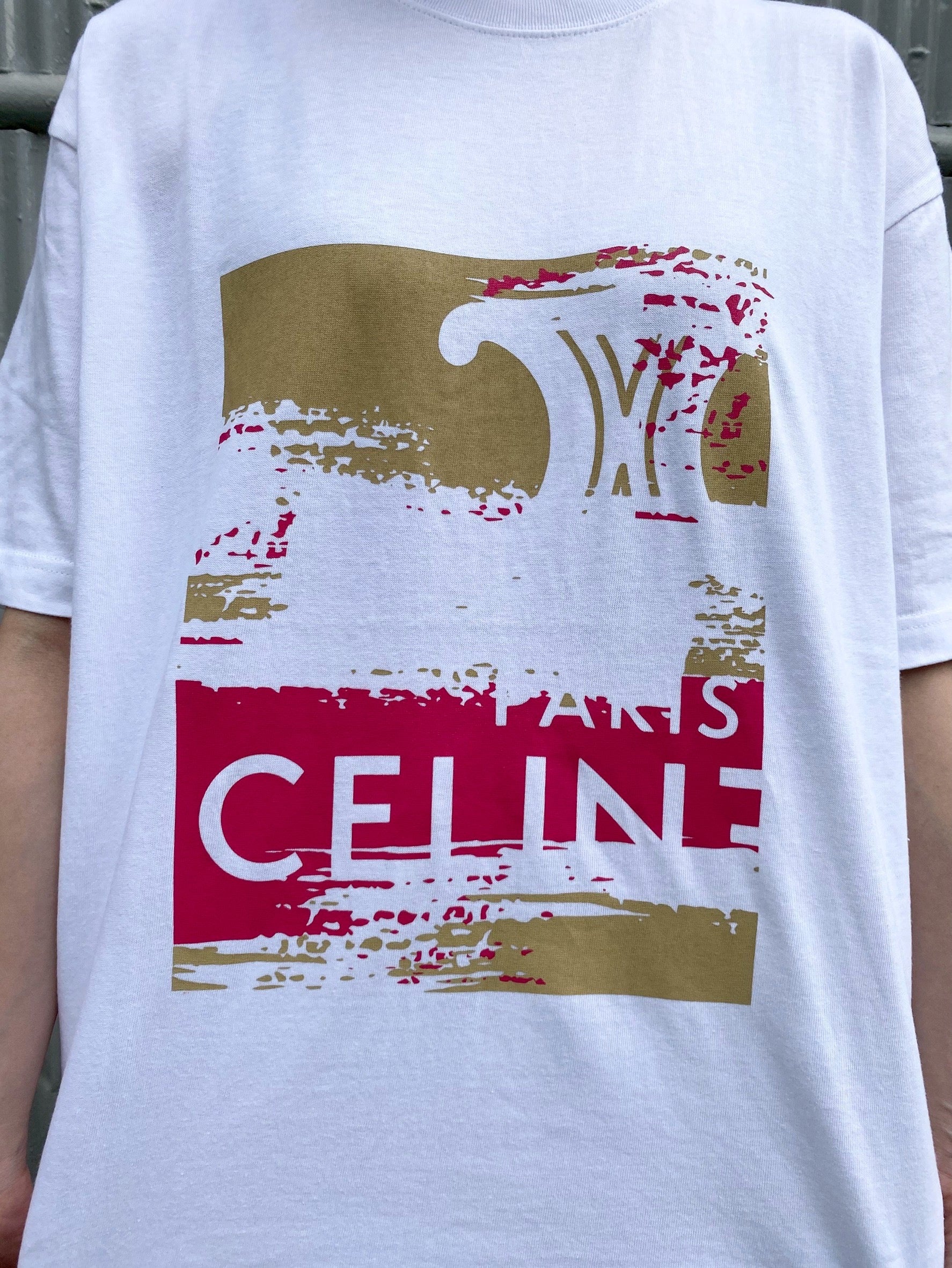 AccountペイントロゴTシャツ